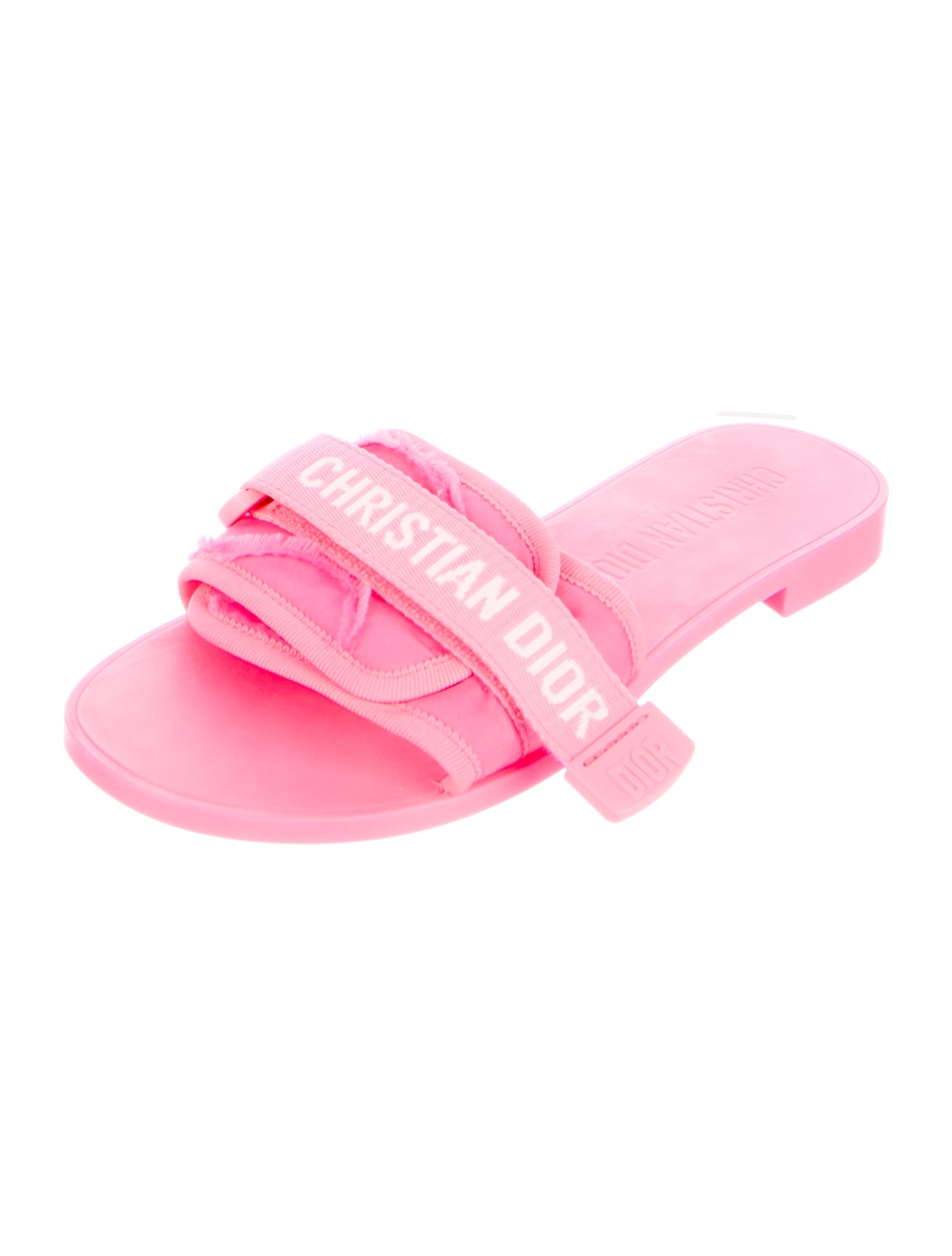 Christian Dior Rubber Printed Slides