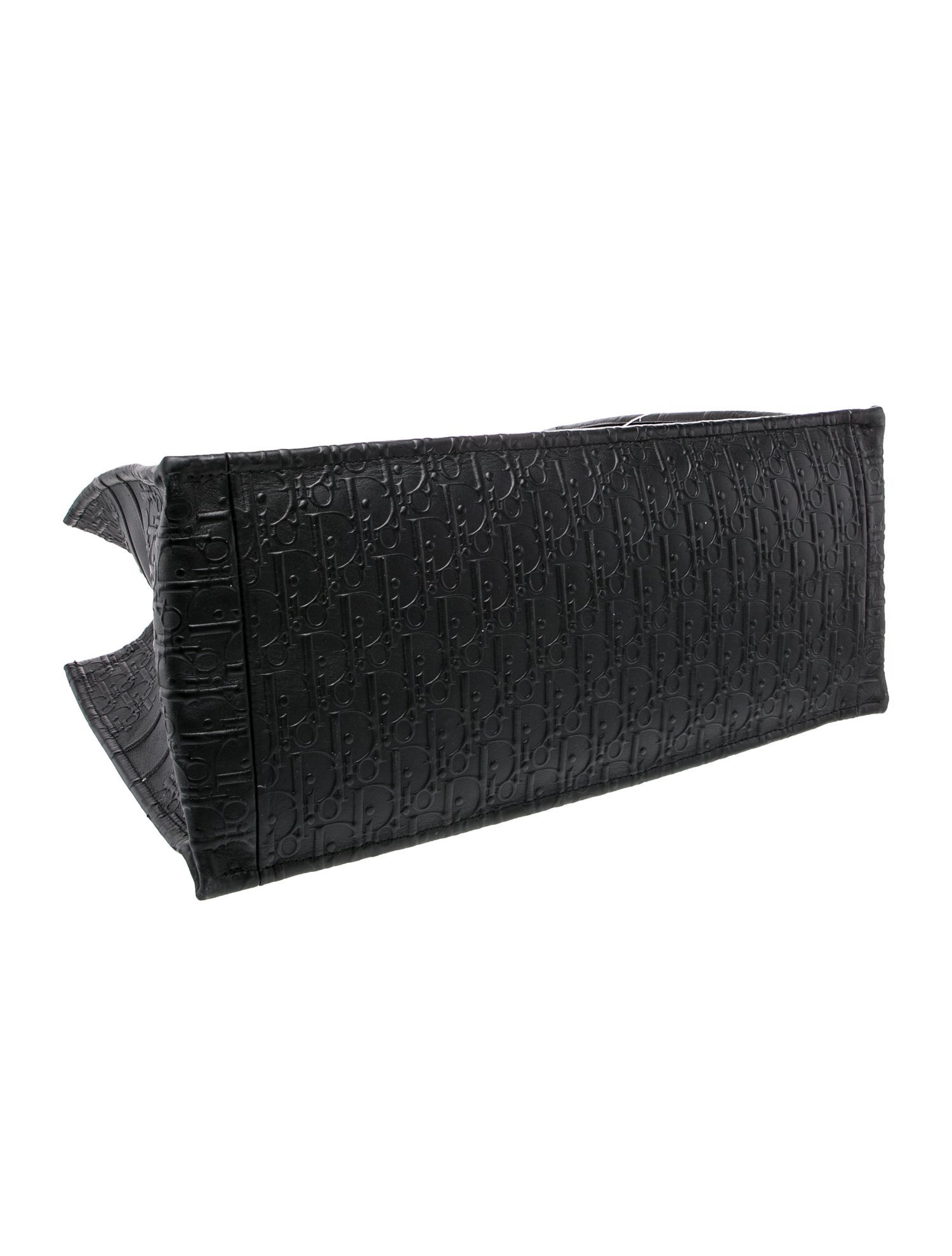 Christian Dior Oblique Jacquard Book Large - Black Totes, Handbags