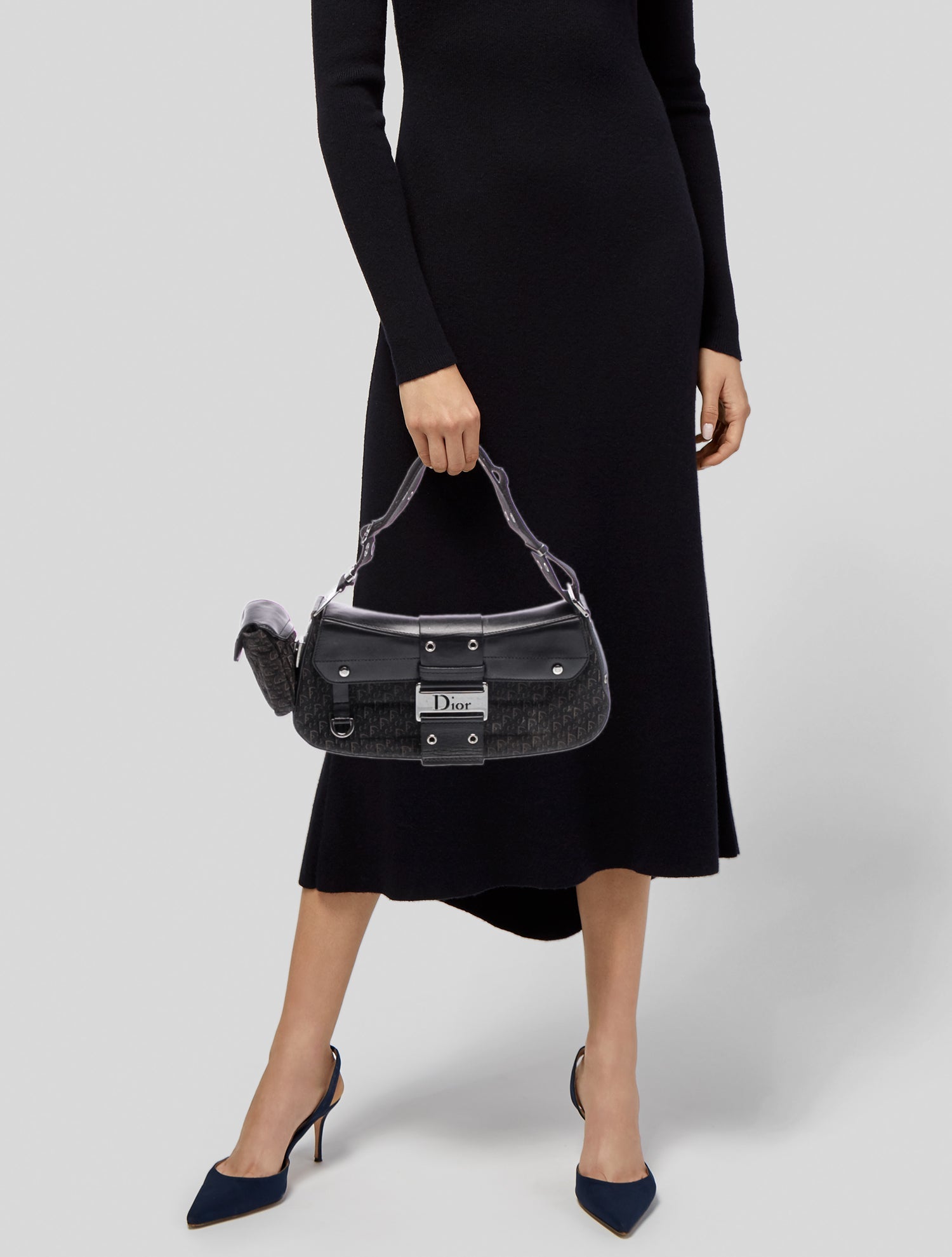 Christian Dior Diorissimo Street Chic - Black Shoulder Bags