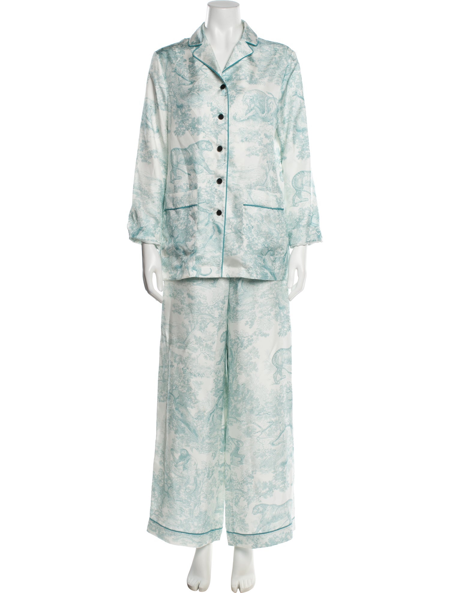 Christian Dior 2023 Silk Pajamas