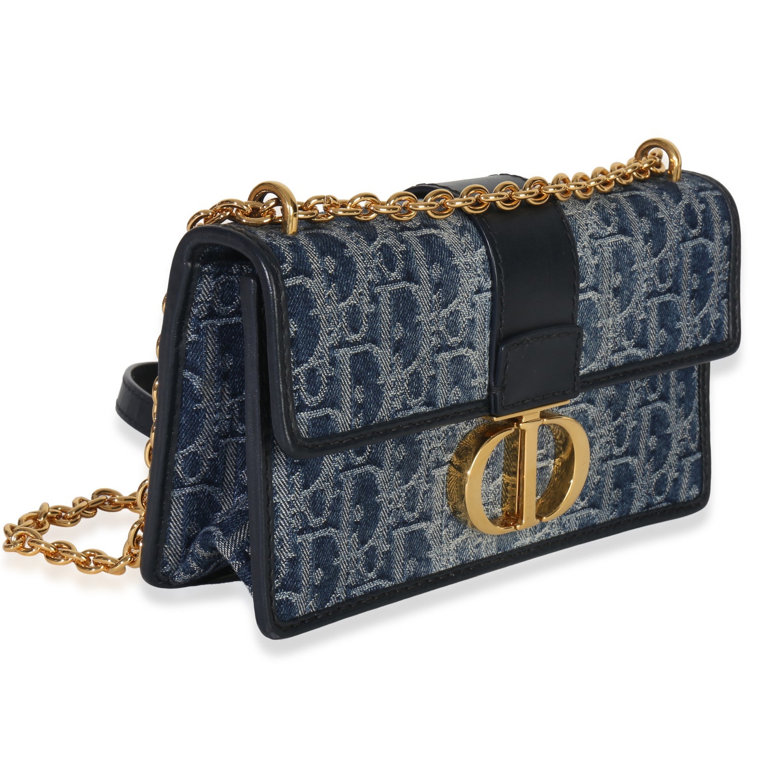 Christian Dior Denim 30 Montaigne Small