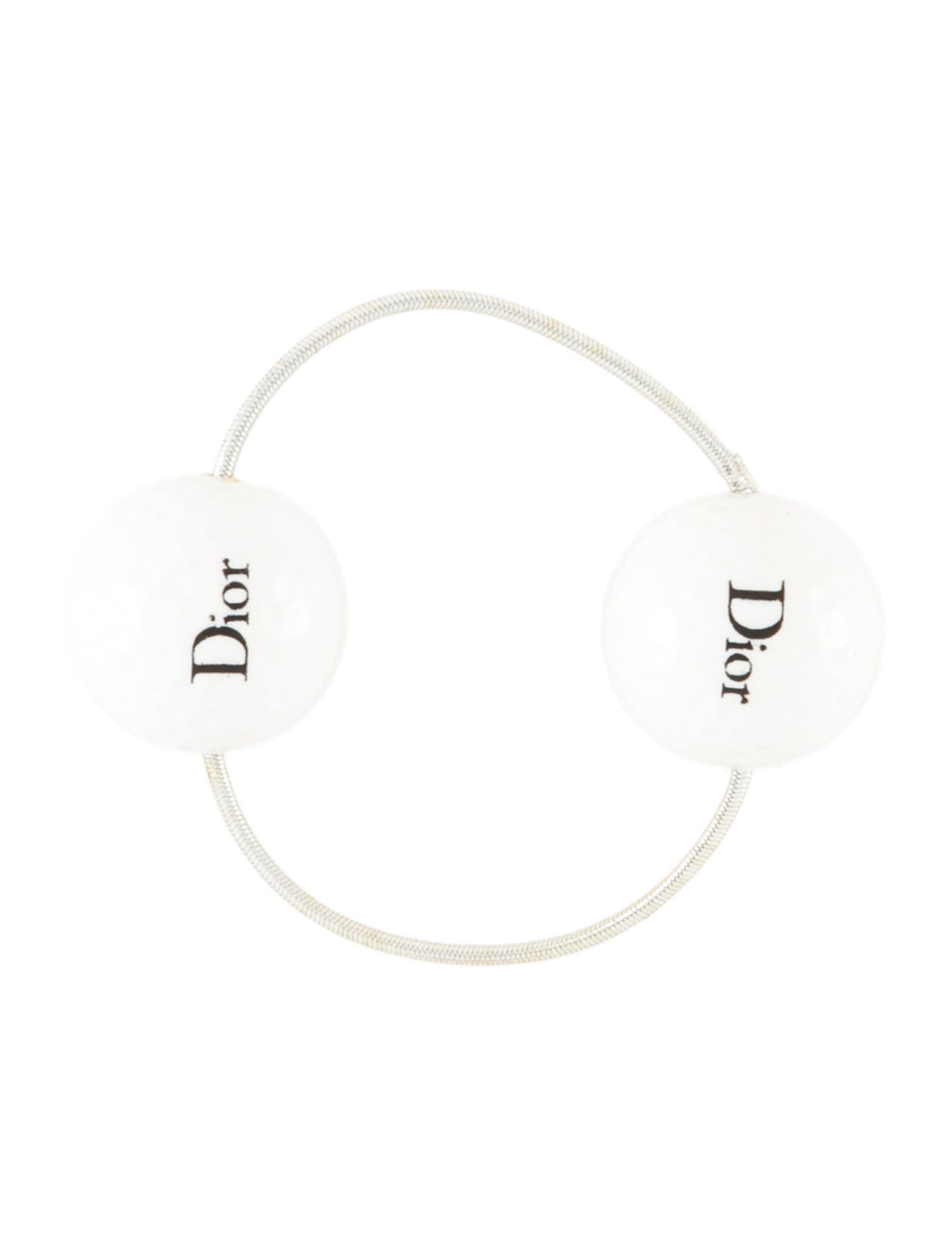 Christian Dior Tennis Ball HairTtie