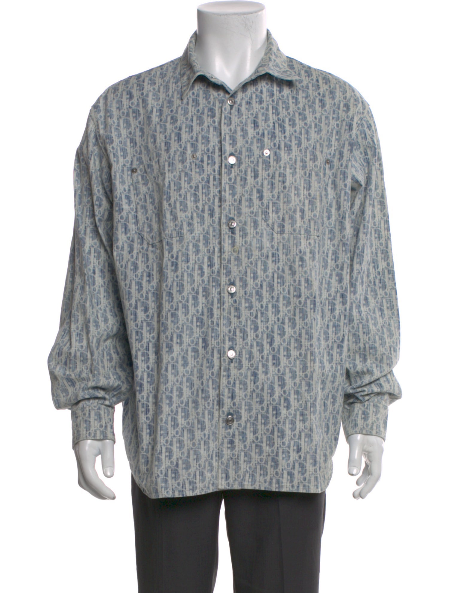dior oblique dress shirt Dior oblique overshirt