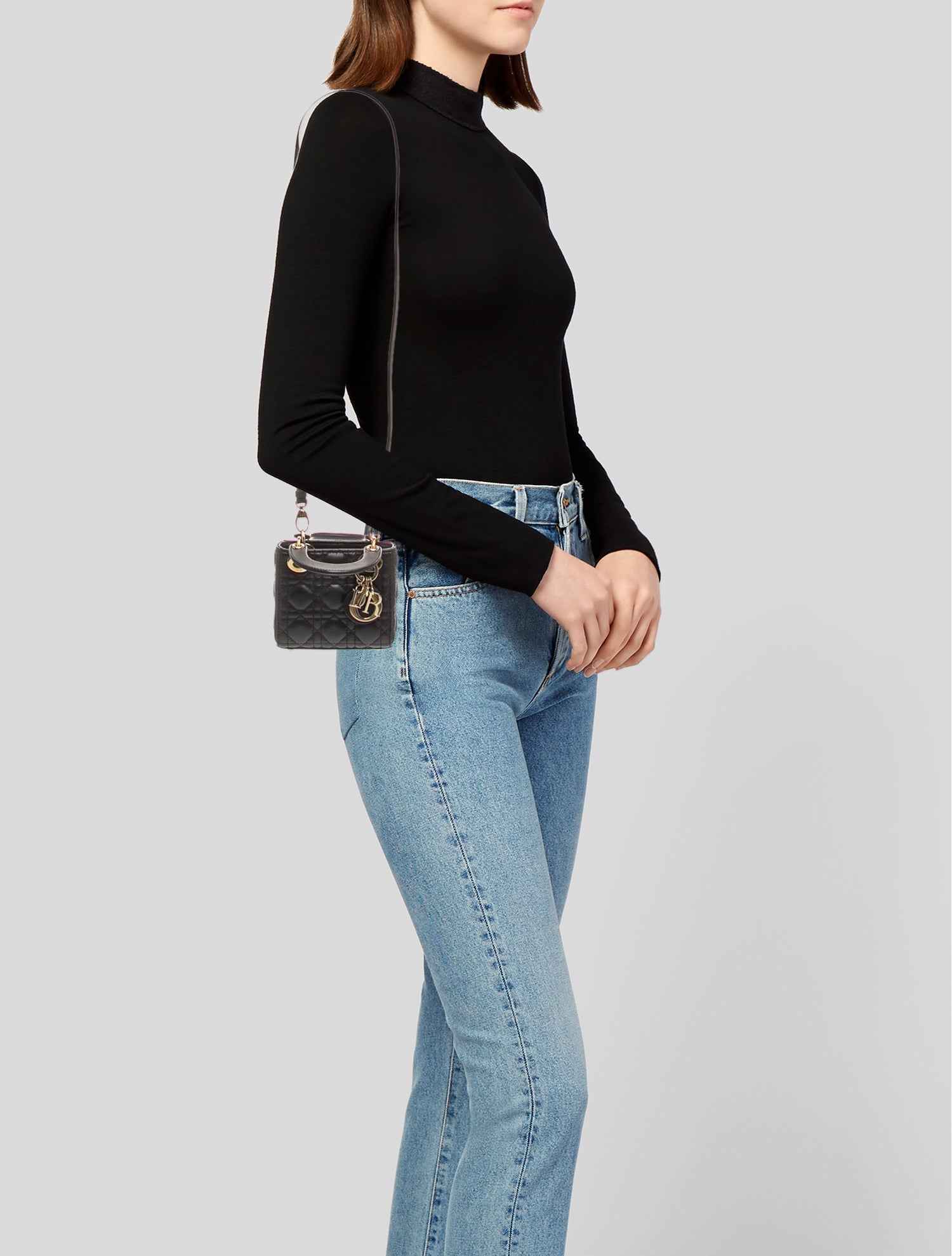 Christian Dior Cannage Lady Dior Mini