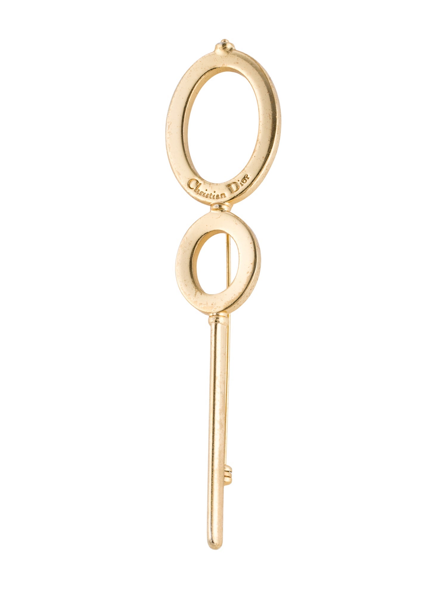 Christian Dior Vintage Oval Brooch