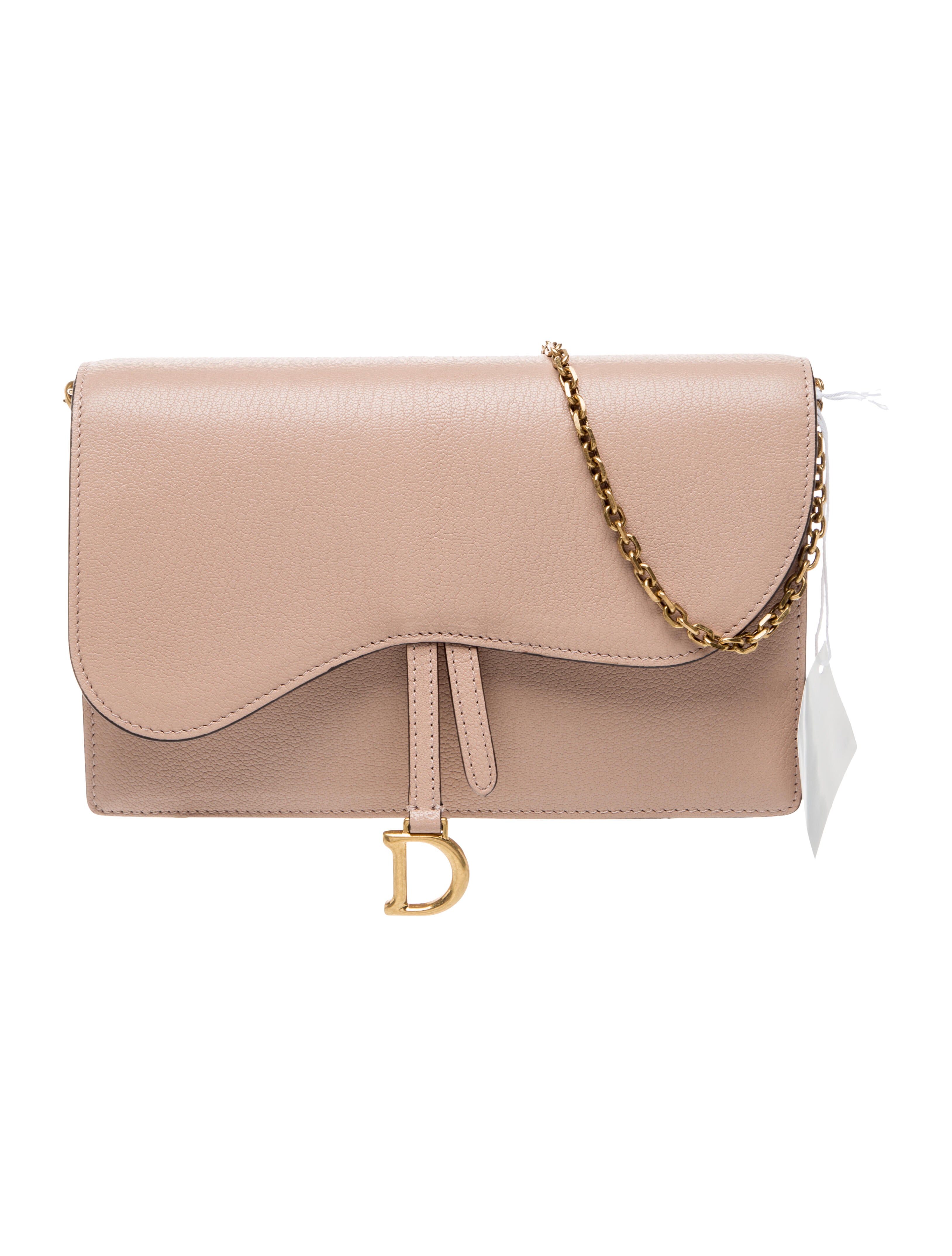 Christian Dior Leather Saddle