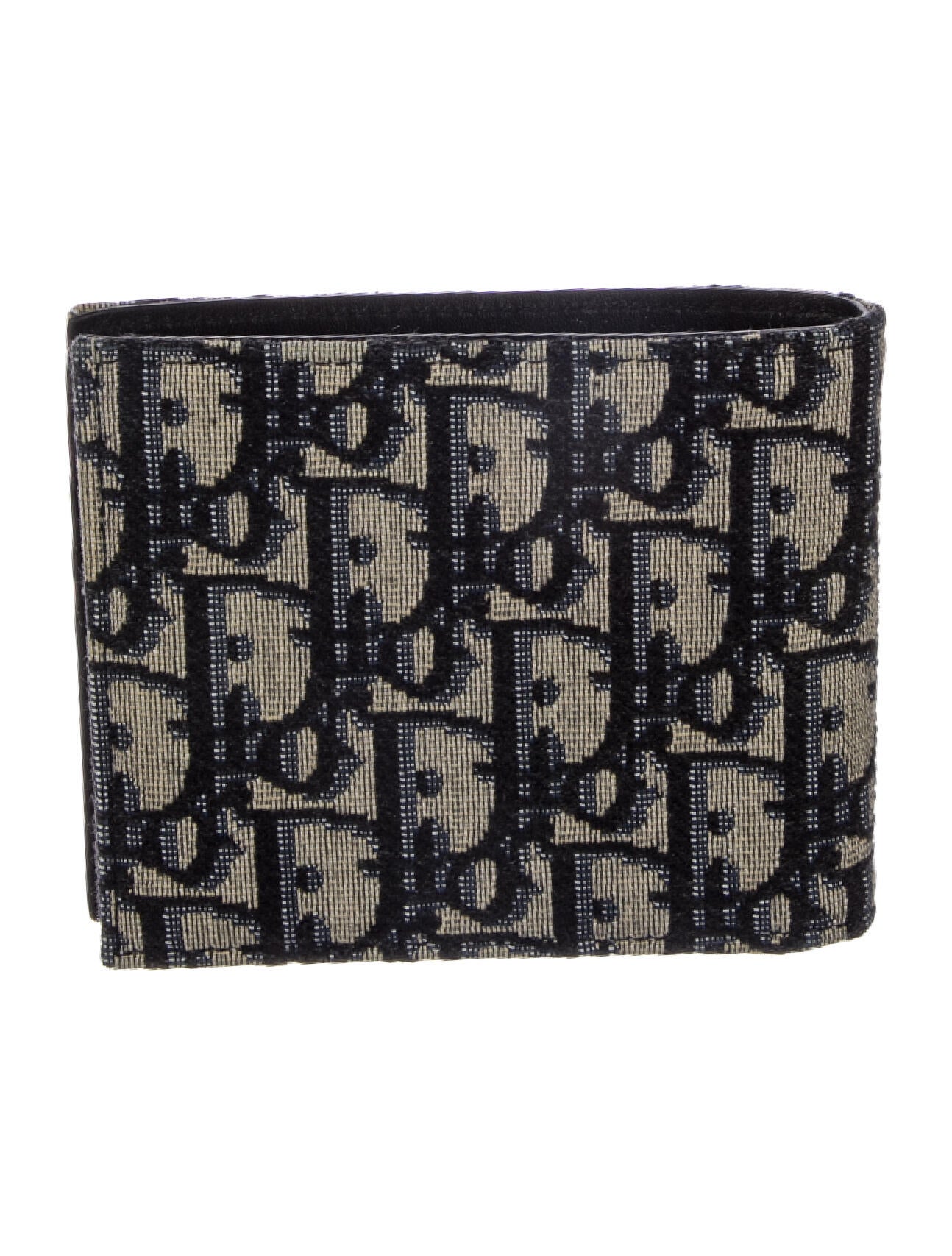 DIOR MEN 2020 Oblique Jacquard Bifold Wallet