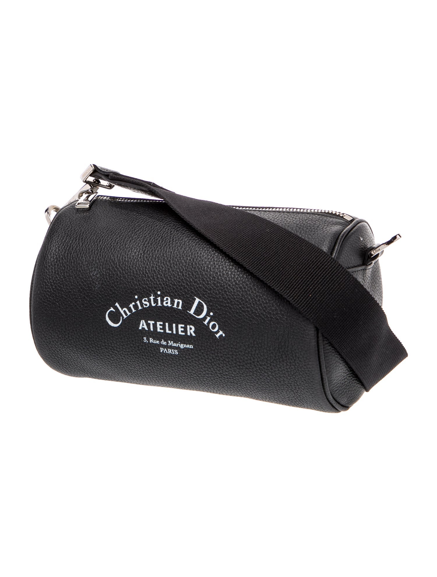 DIOR MEN Leather Atelier Roller Pouch - Black Other, Bags