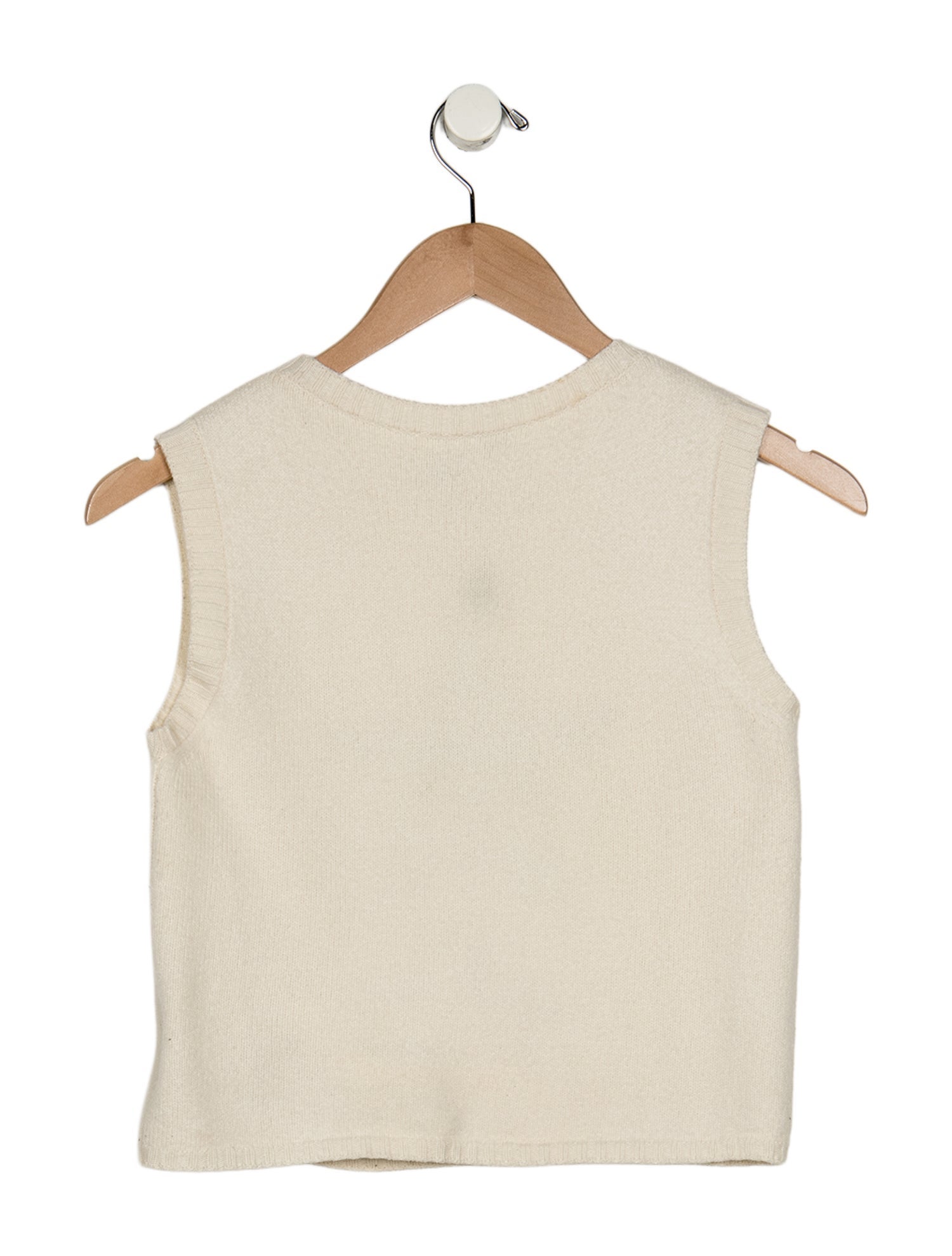 Christian Dior Kids' Girls' Wool Sleeveless Top