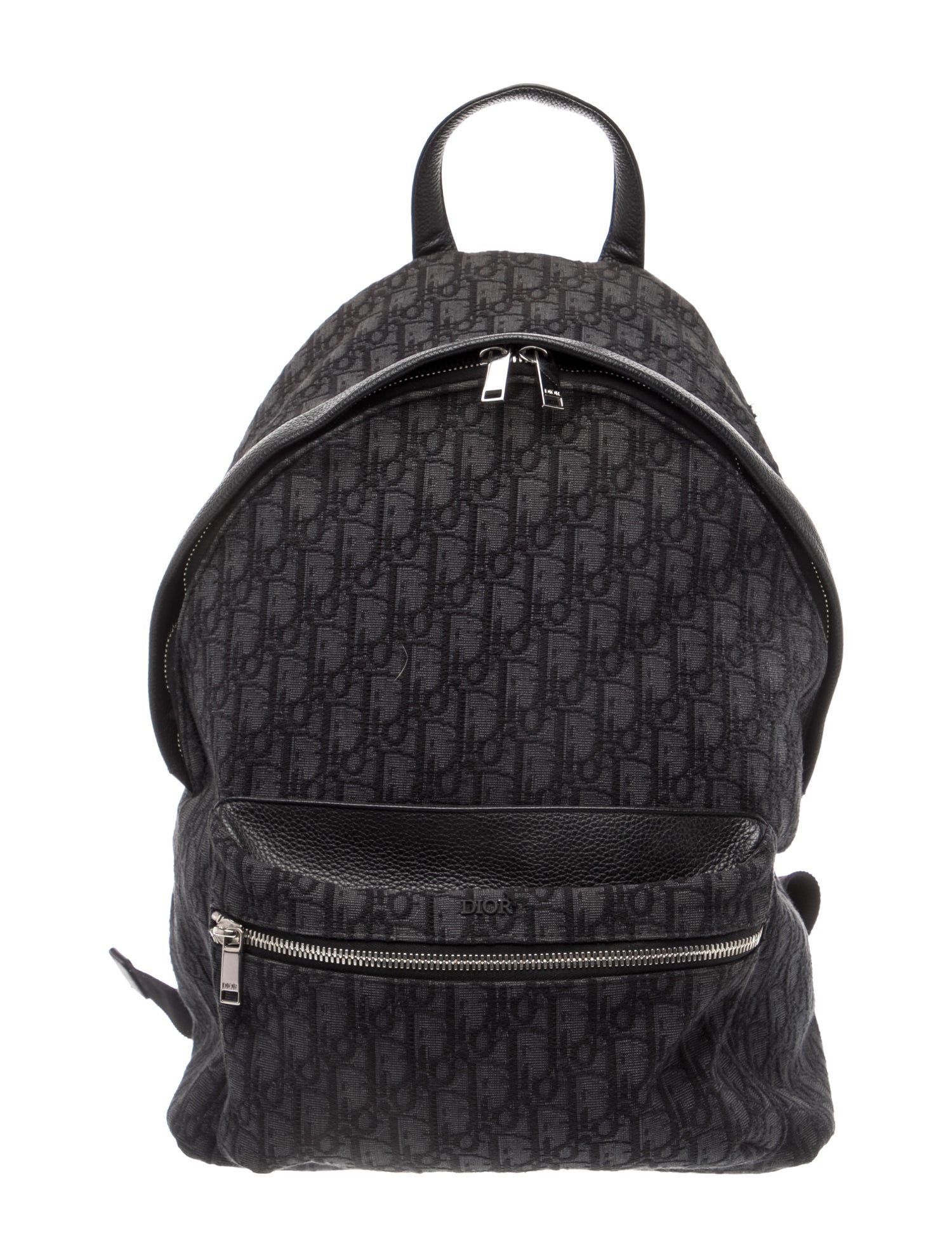 DIOR MEN Oblique Jacquard Rider 2023 - Blue Backpacks, Bags