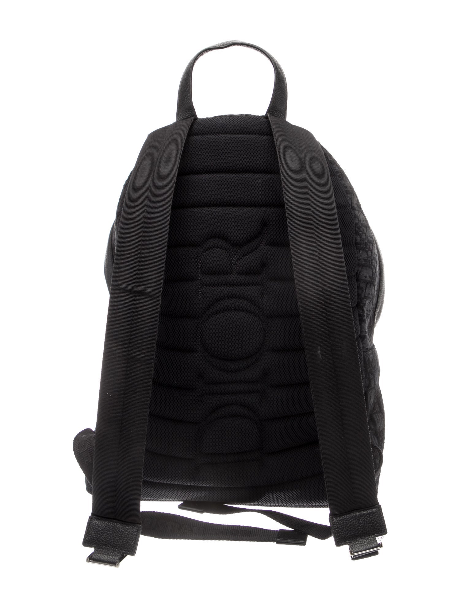 DIOR MEN Oblique Jacquard Oblique - Black Backpacks, Bags