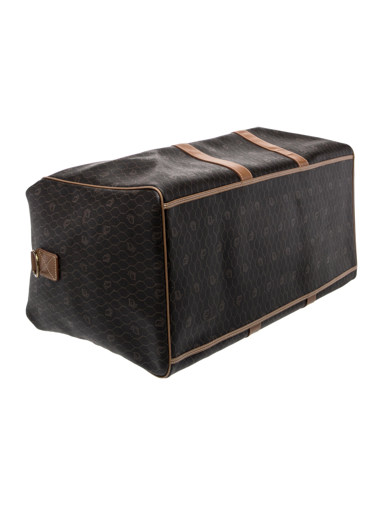 Christian Dior Signature Honeycomb Vintage - Brown Luggage and