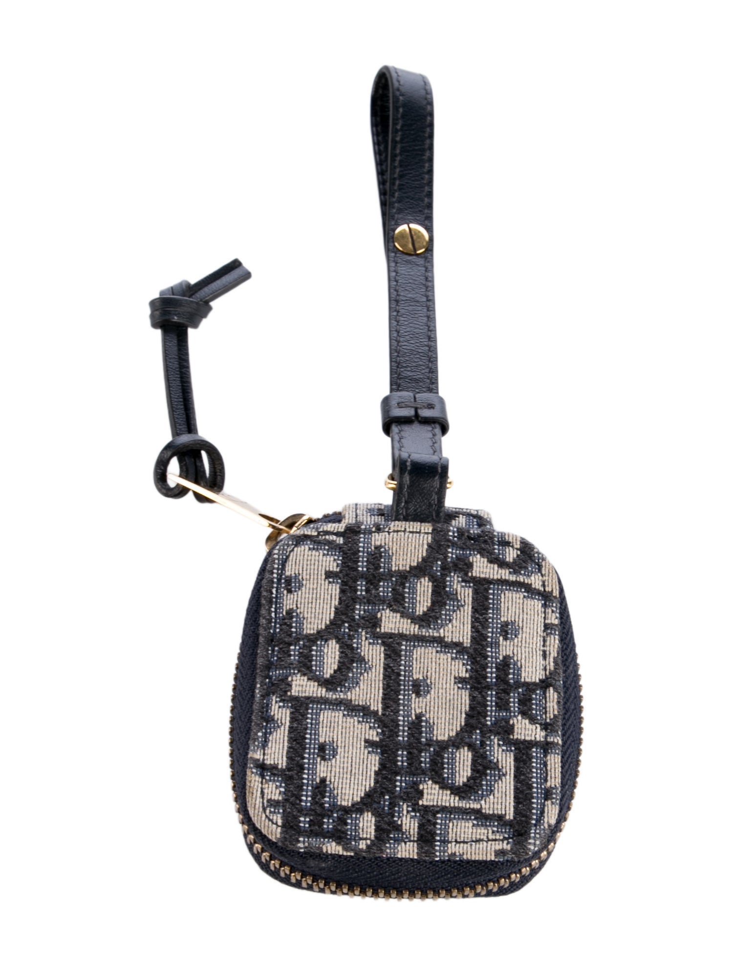 Christian Dior saddle case for airpods pro - Blue Bag Accessories