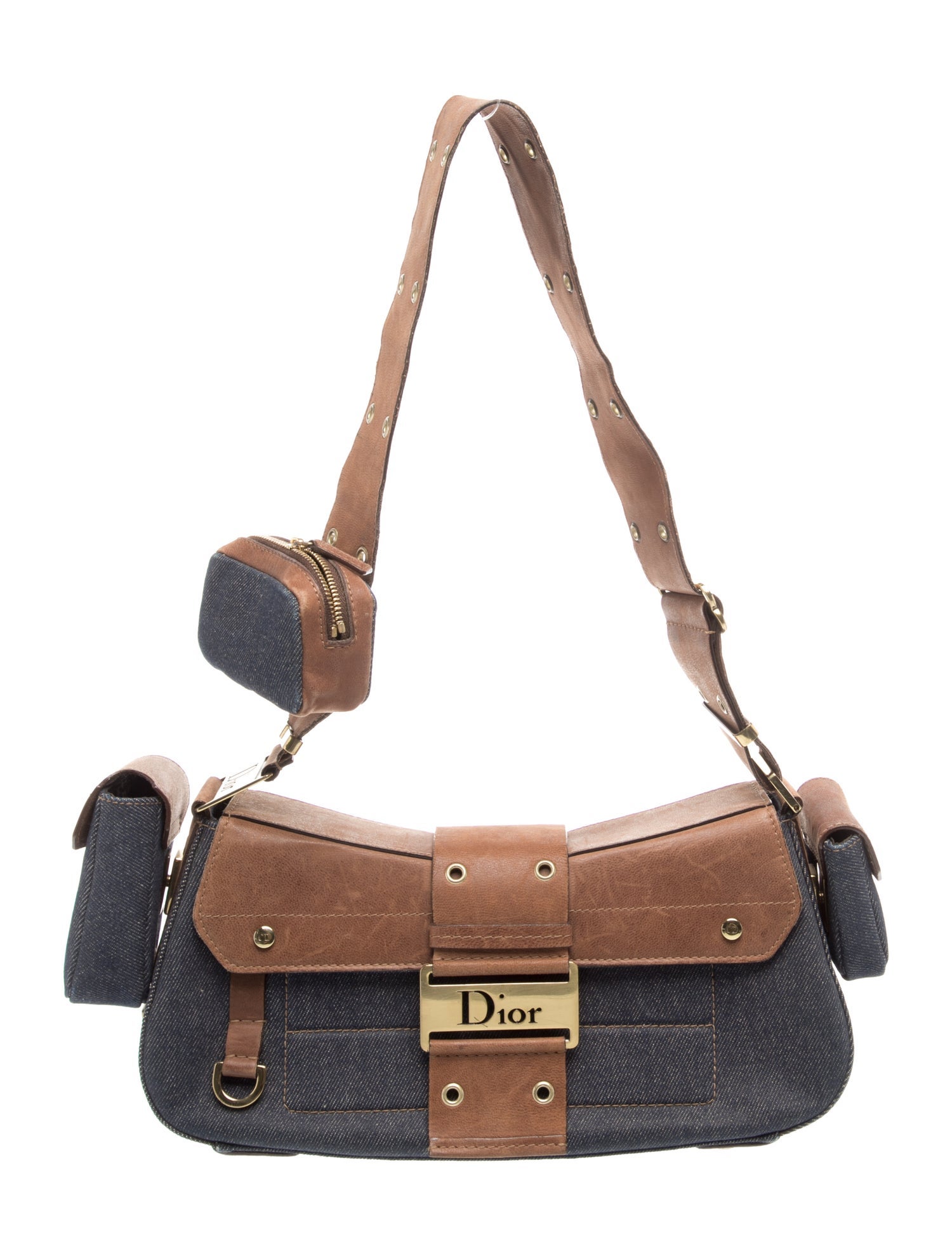 Christian Dior Diorissimo Denim Street Chic Bag