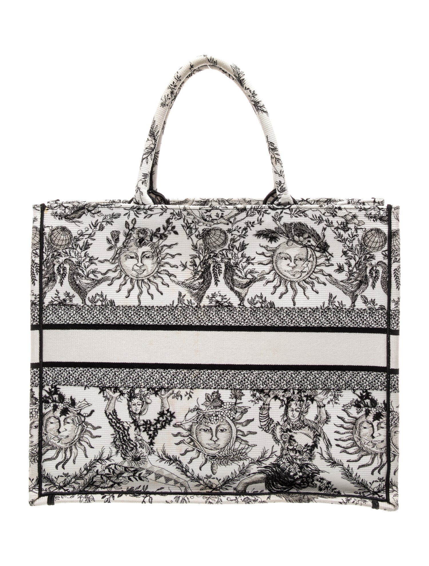 マデ　Christian Dior Toile de Jouy Christian Dior Toile de Jouy Book Large 2024 - White Totes