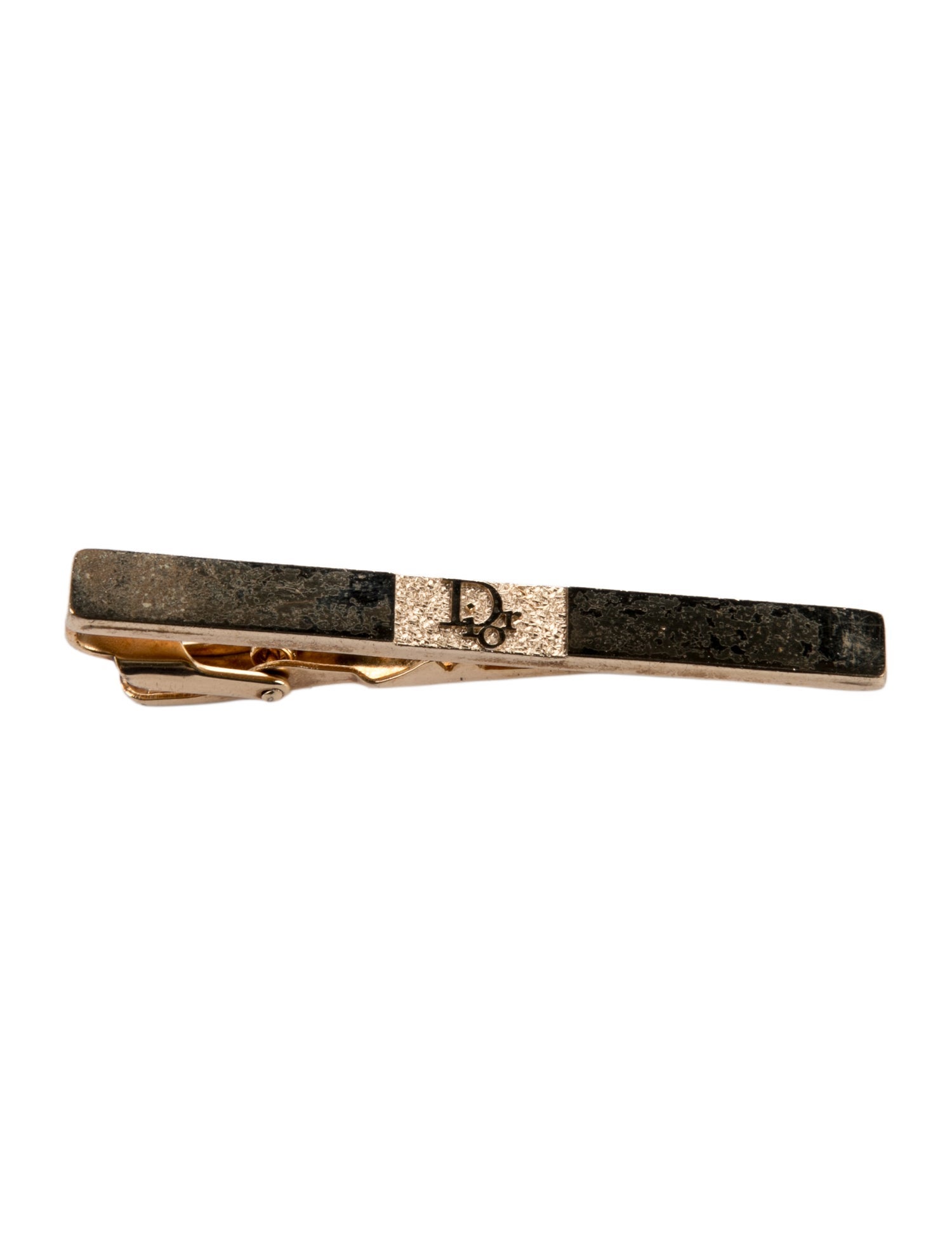 Christian Dior Logo Tie Clip