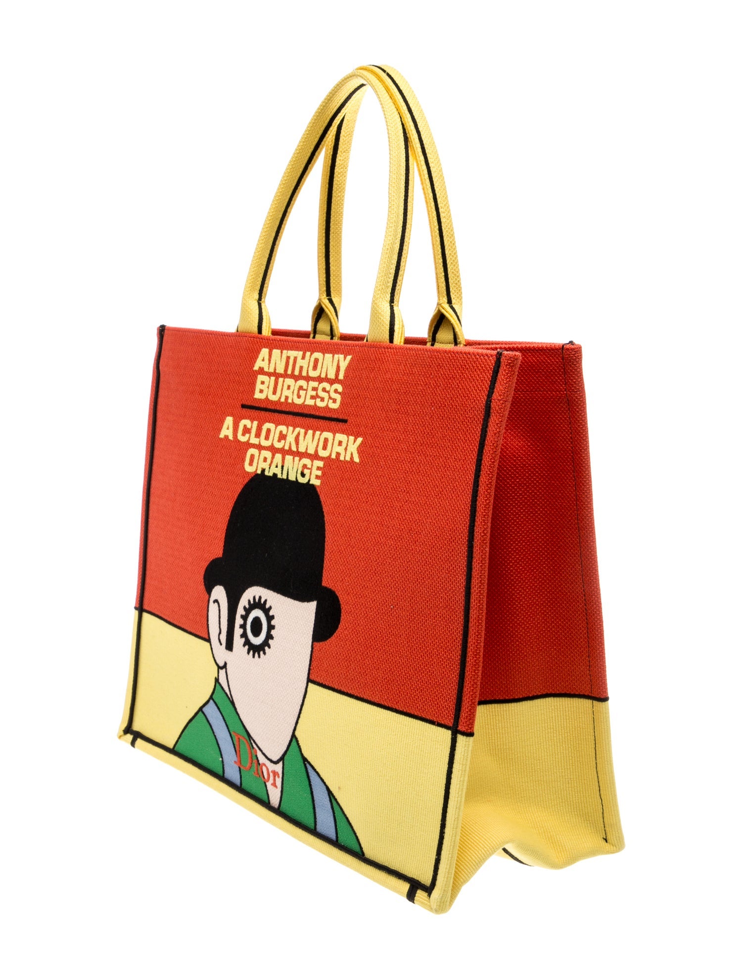DIOR MEN Canvas "A Clockwork Orange" Book Cover Large 2026