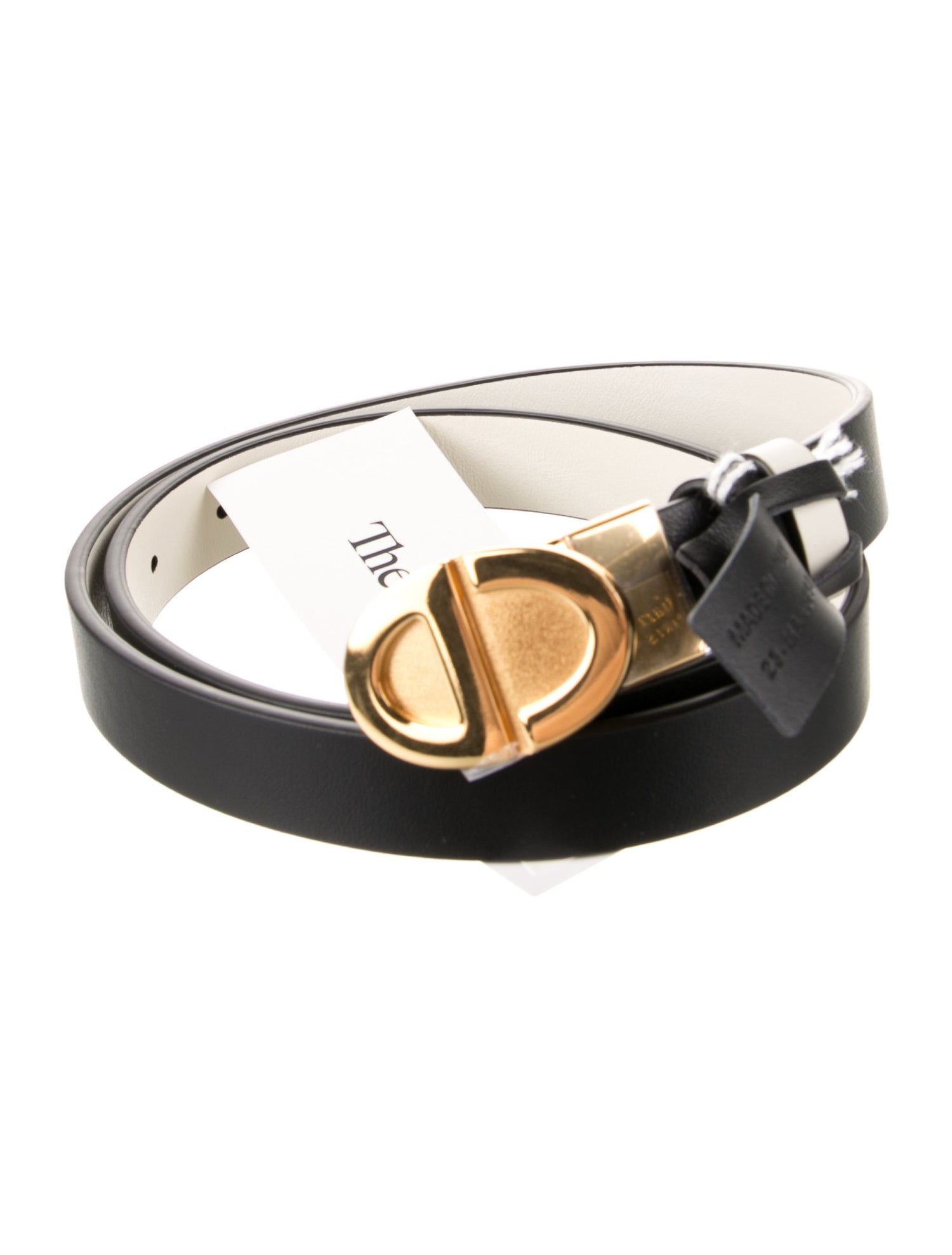 Christian Dior Skinny Leather Belt Kit w/ Tags