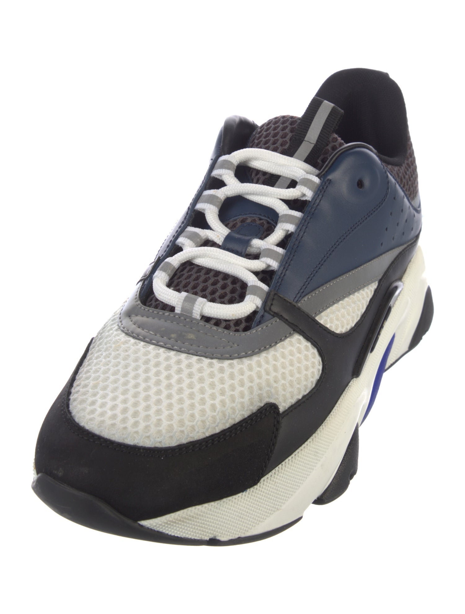 DIOR MEN B22 Technical Reflective Athletic Sneakers