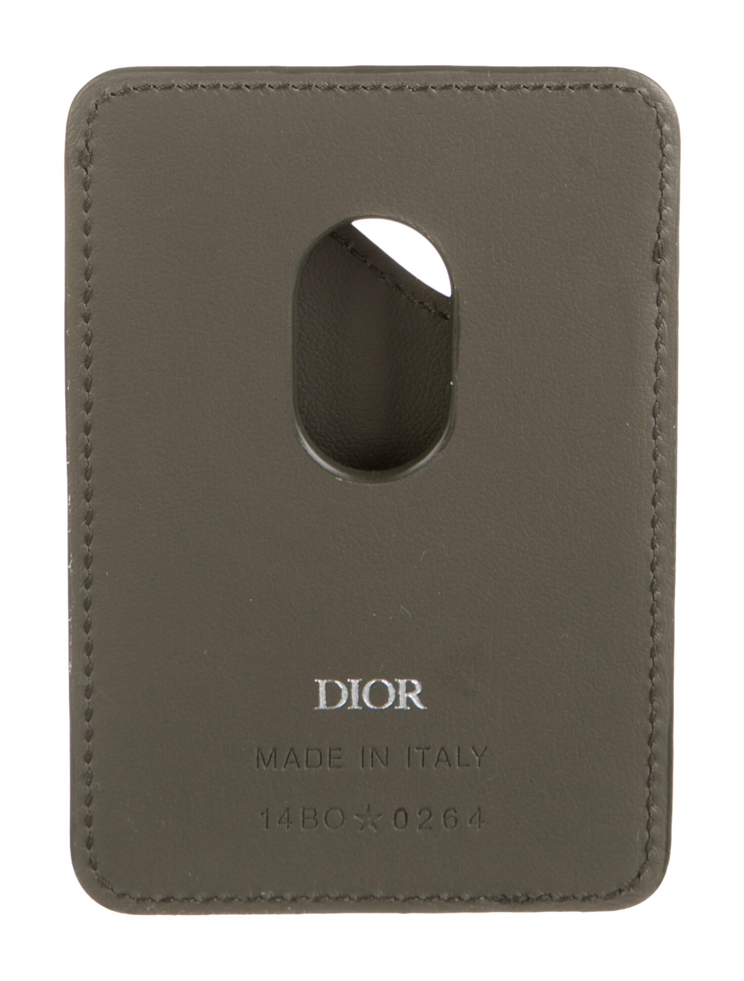 DIOR MEN 2024 Oblique Jacquard Card Holder