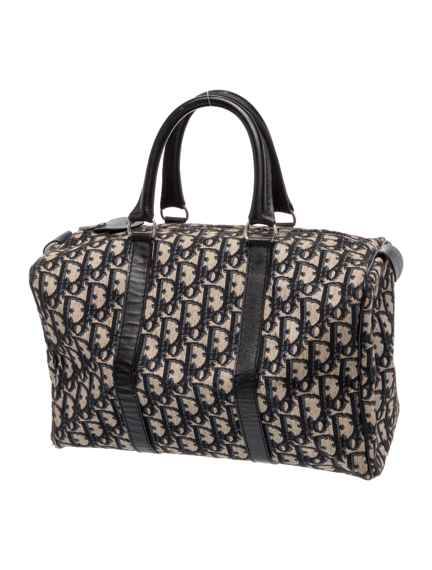 Christian Dior Diorissimo Top Handle Bag Vintage - Blue Handle
