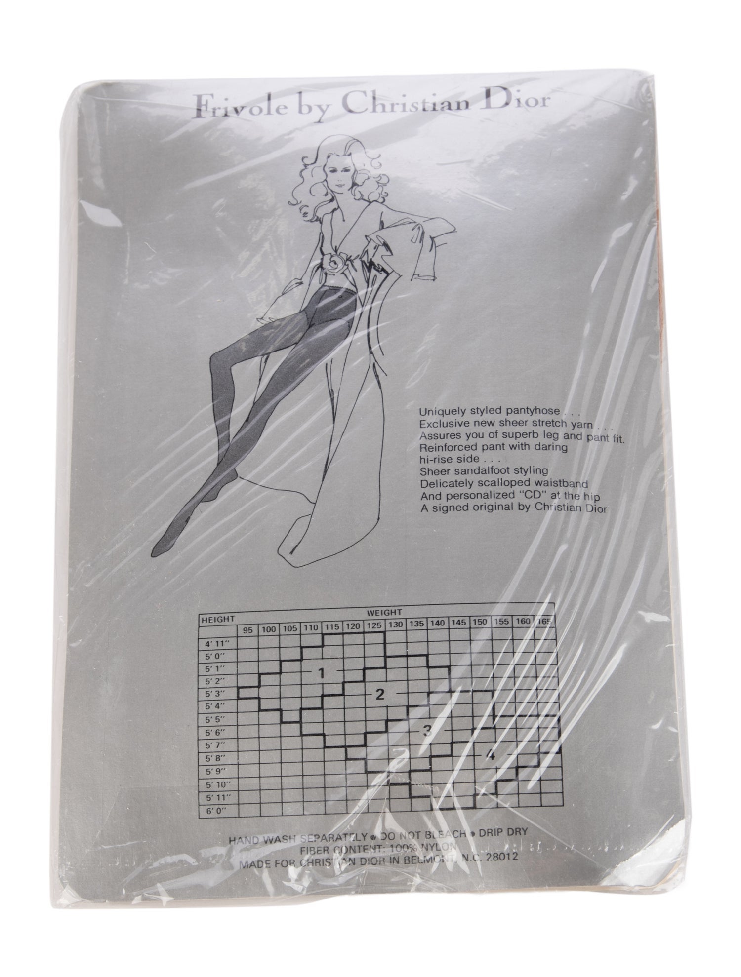 Christian Dior Sheer Hosiery w/Tags