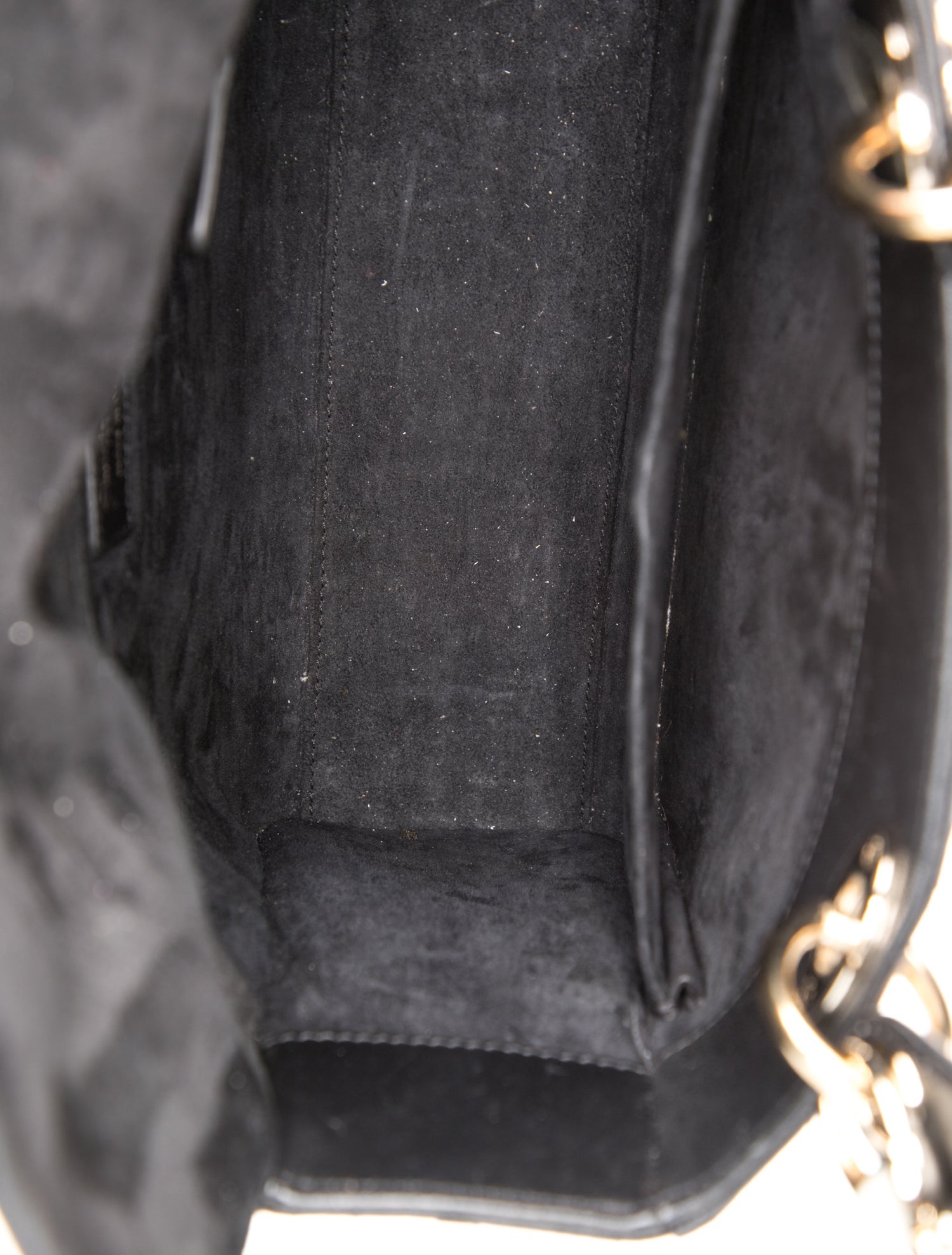 Christian Dior Cannage Lady Dior Small Vintage - Black Handle Bags