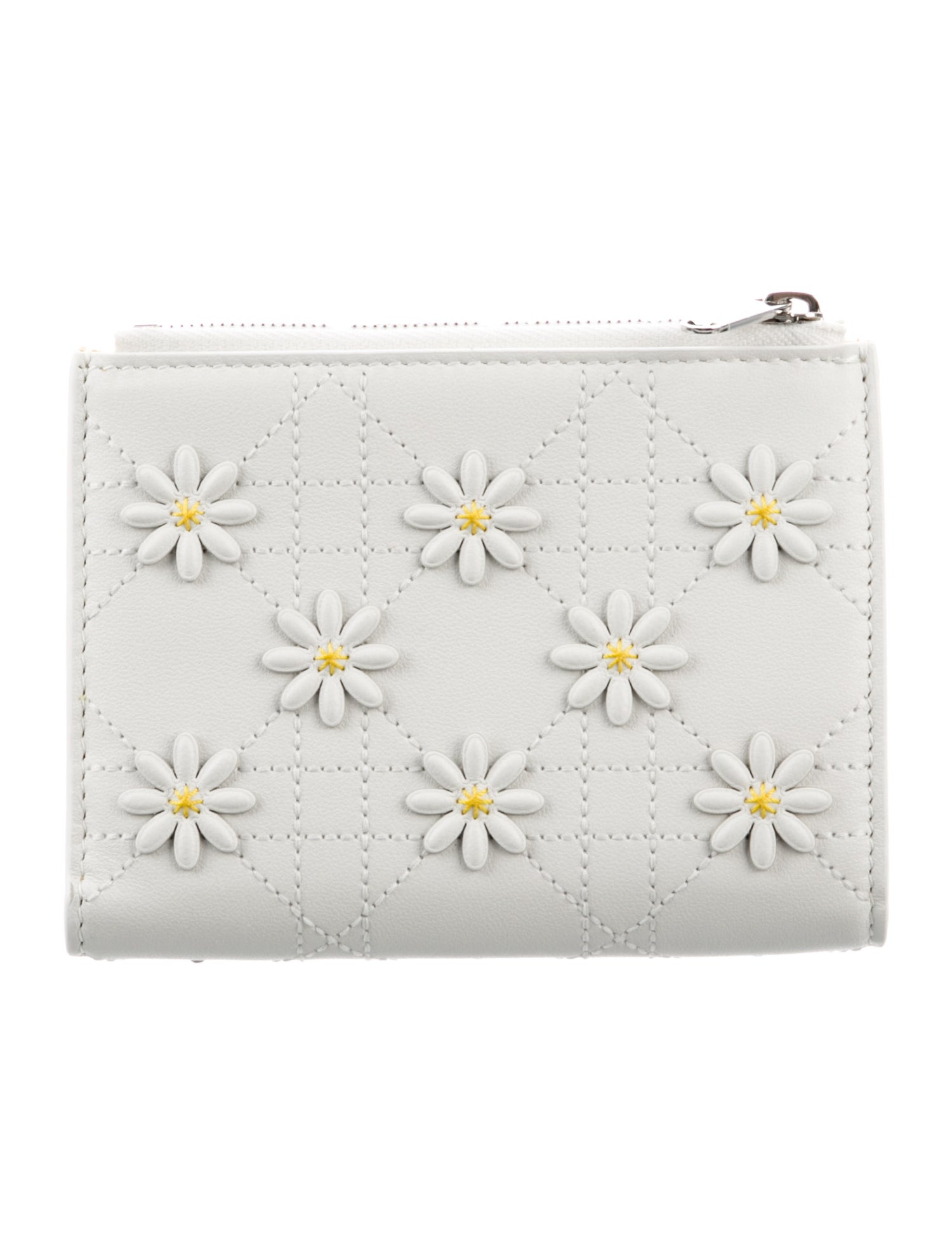 Christian Dior Leather Printed Wallet