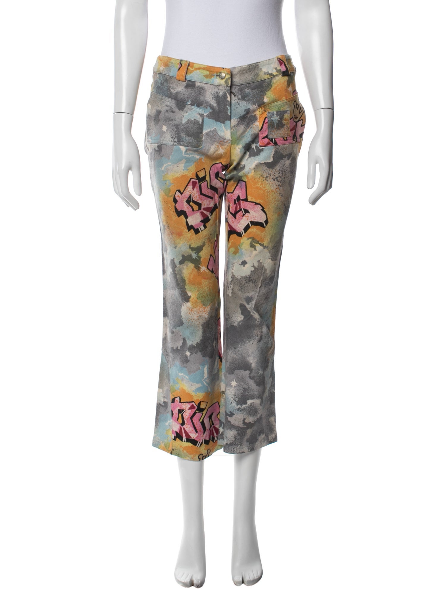 Christian Dior Vintage 2004 'Kaos' Straight Leg Pants