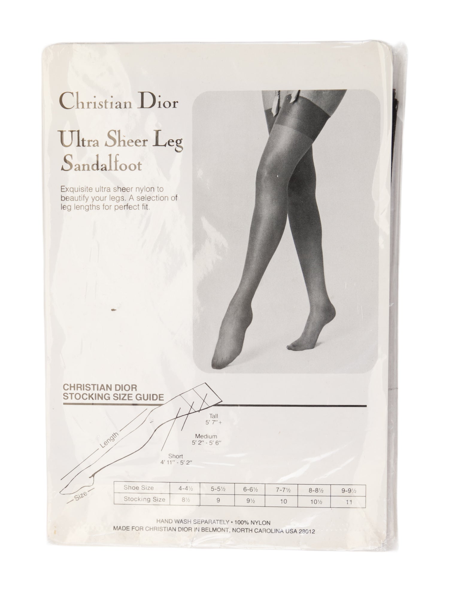 Christian Dior Women's Nylon Medium Stockings