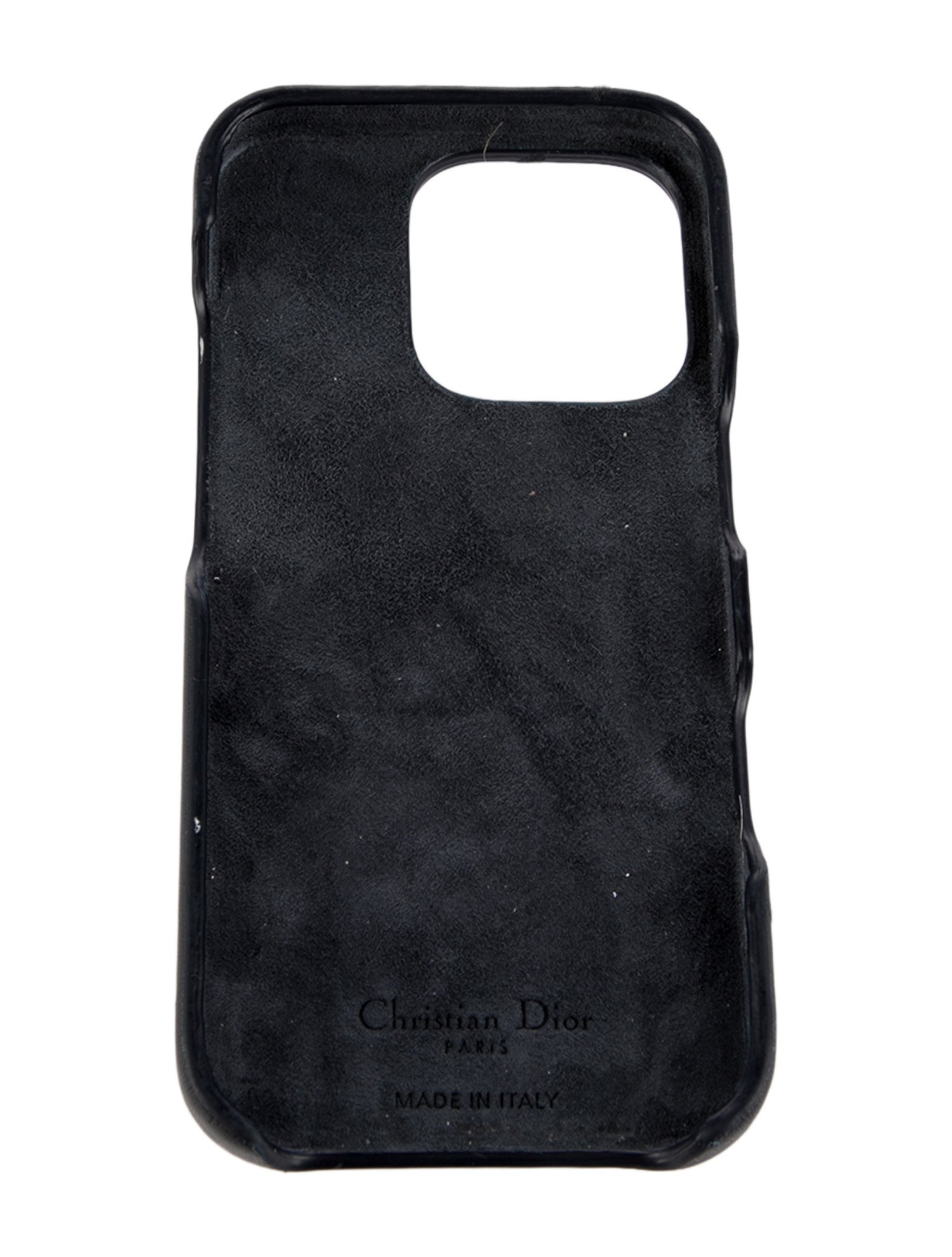 Christian Dior Oblique Jacquard iPhone Case