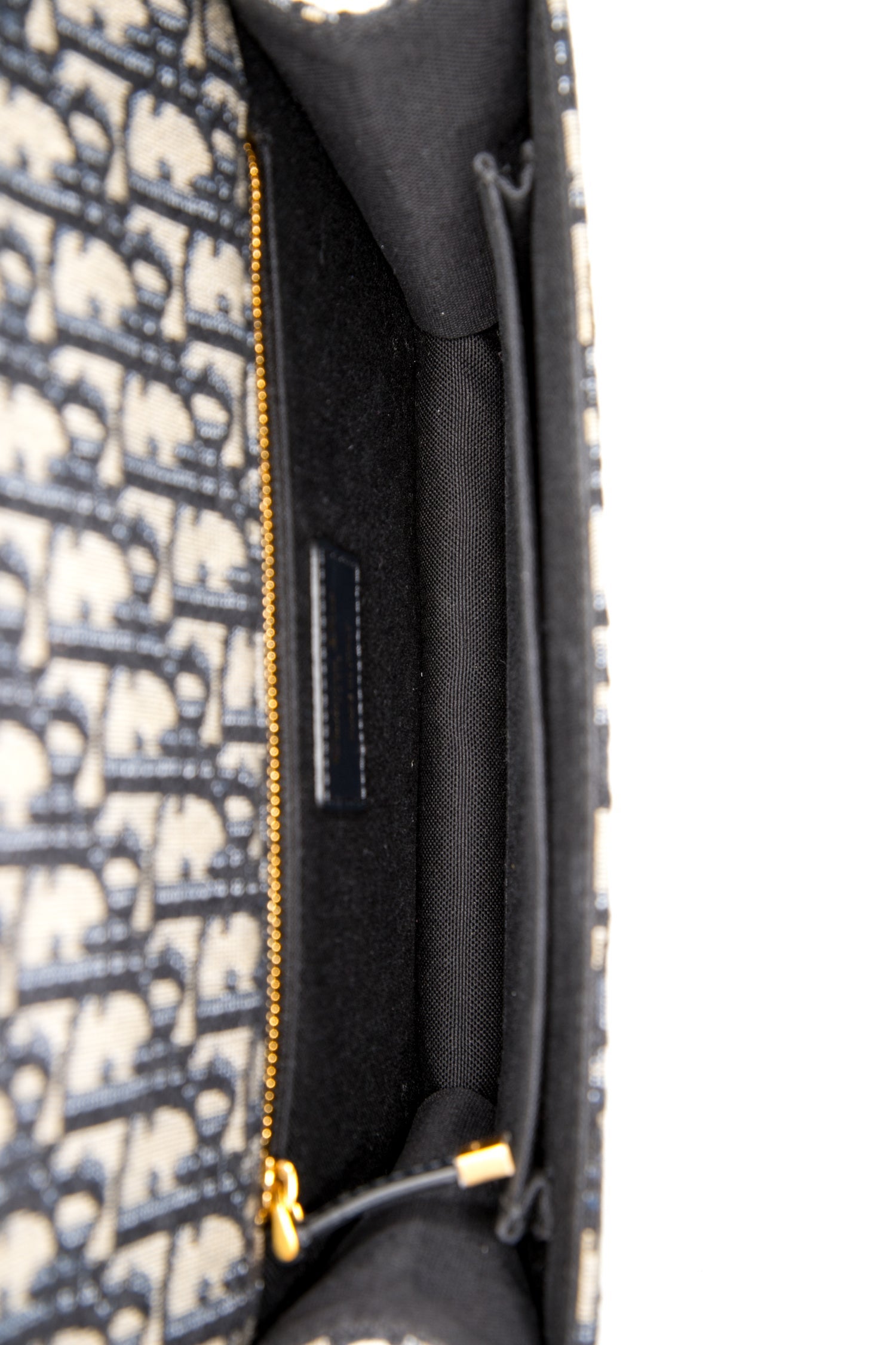 Christian Dior Oblique Jacquard 30 Montaigne - Blue Shoulder Bags
