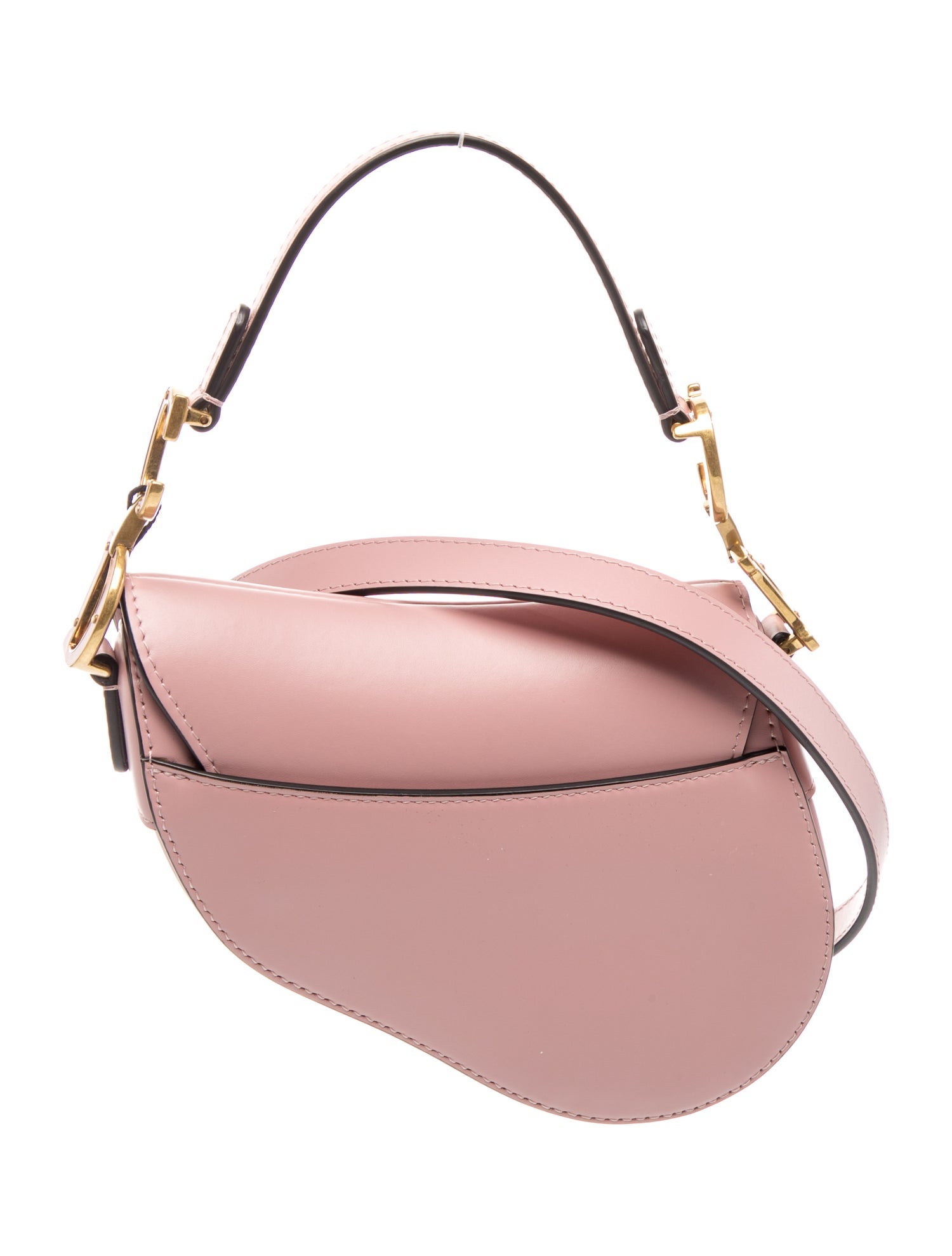 Christian Dior Calfskin Saddle 2023 - Pink Shoulder Bags, Handbags