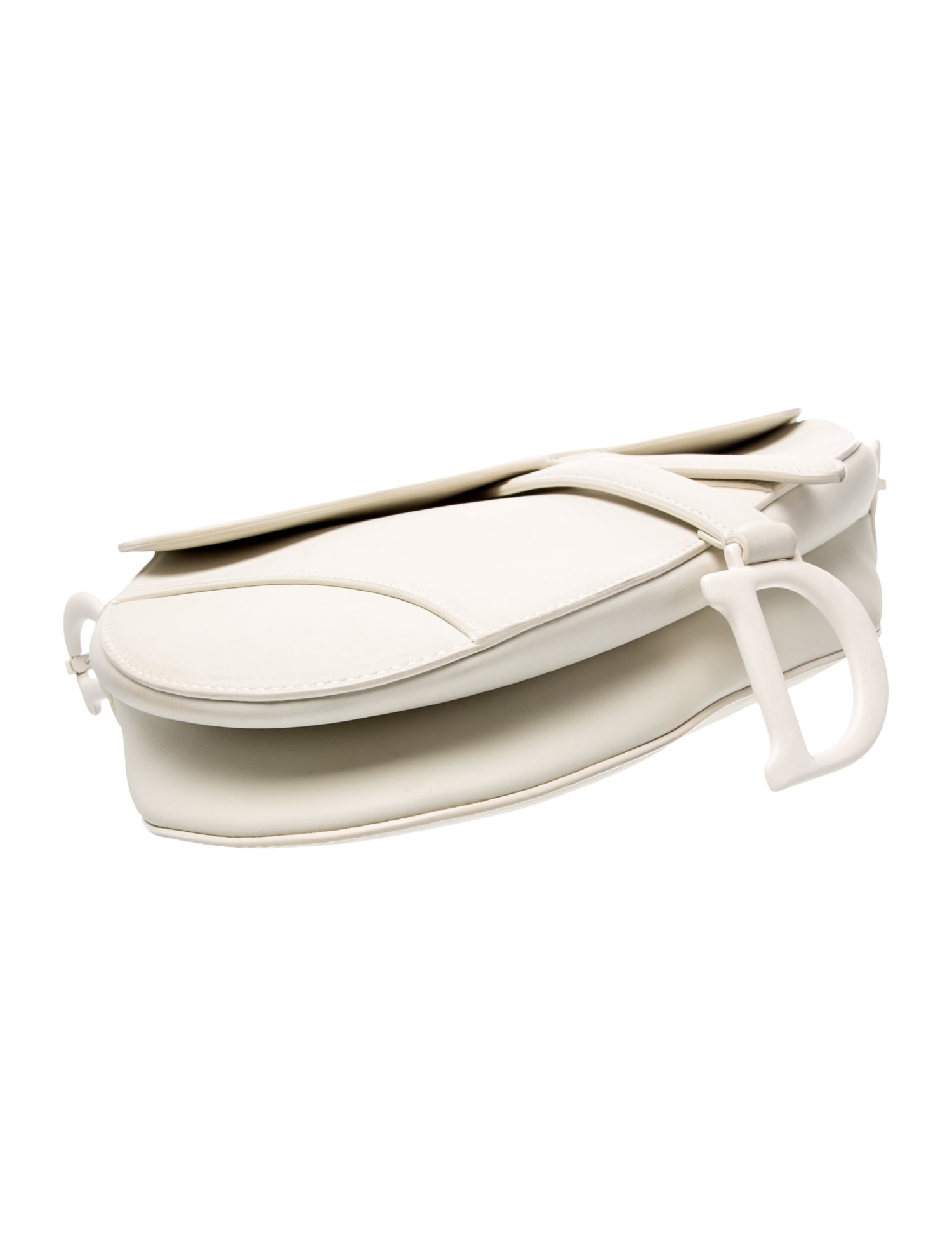 Christian Dior Leather Saddle - Neutrals Shoulder Bags, Handbags