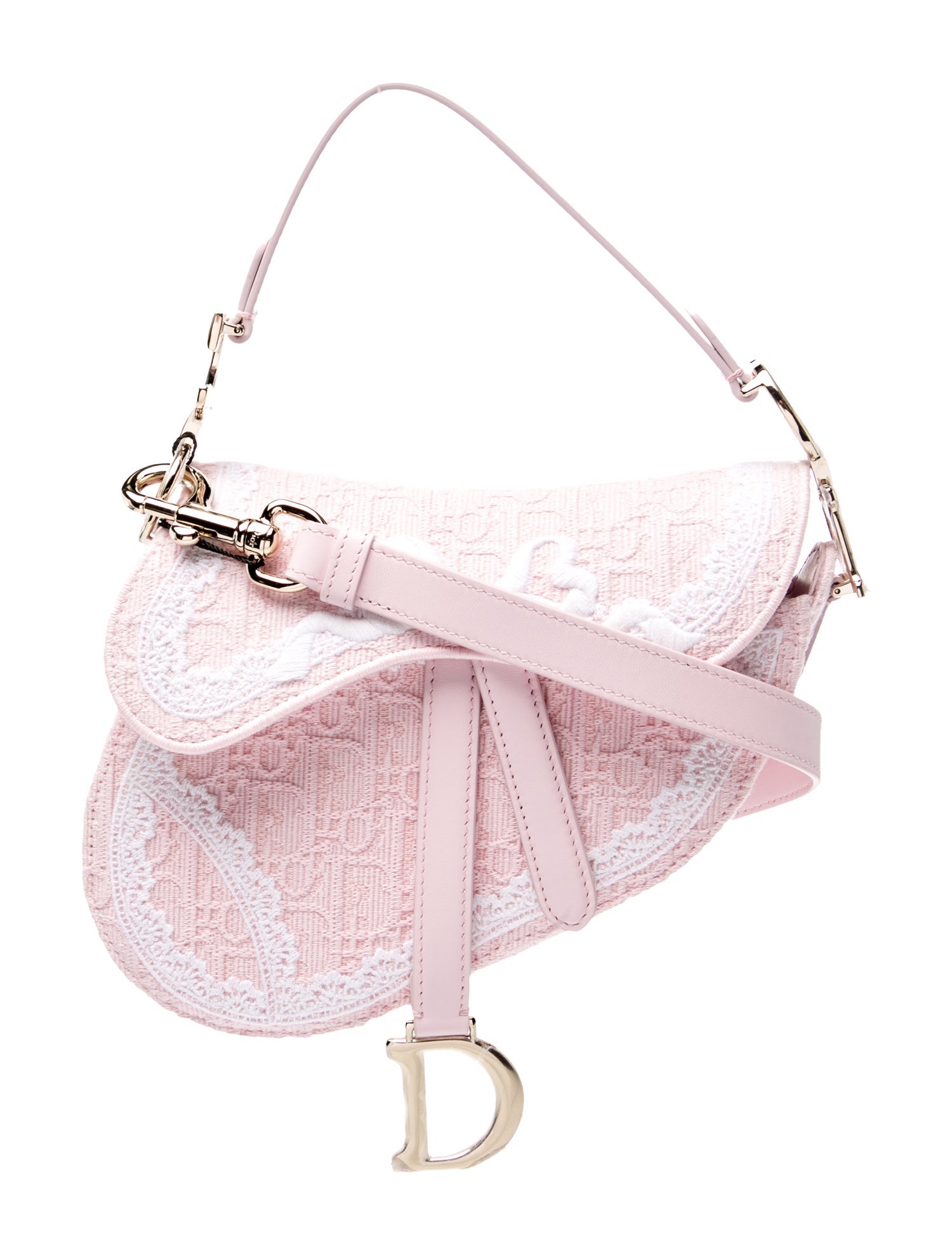 Christian Dior Oblique Jacquard Dioramour Saddle Small 2026 w/ Tags
