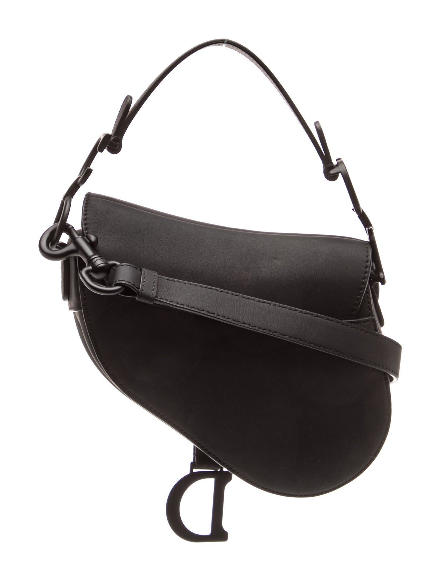 Christian Dior Leather Saddle - Black Handle Bags, Handbags