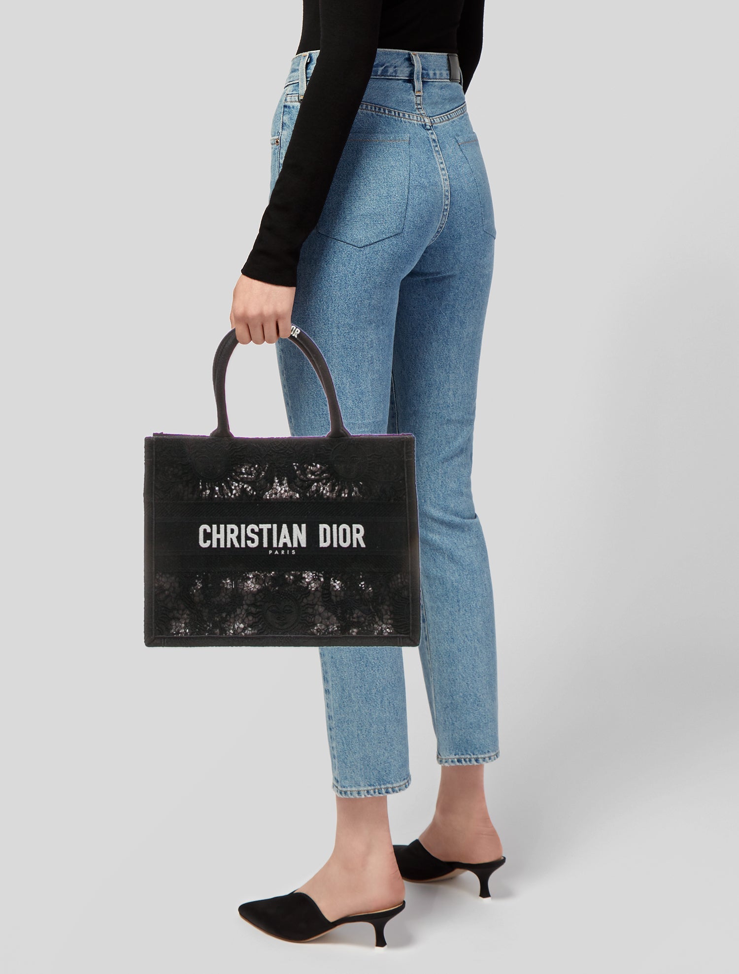 Christian Dior Lace Book Medium w/ Tags