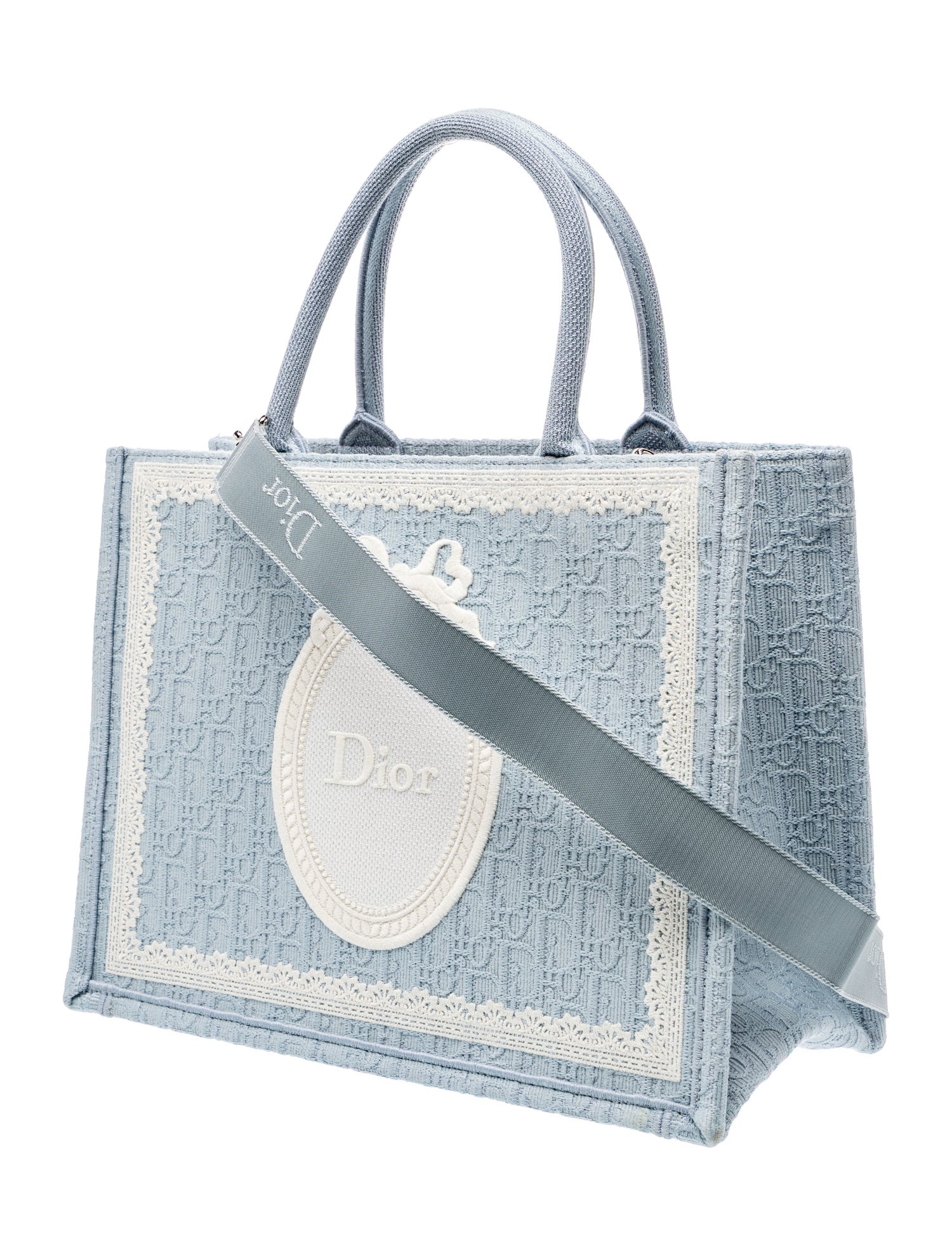 Christian Dior Oblique Jacquard Dioramour Book Tote Medium 2026