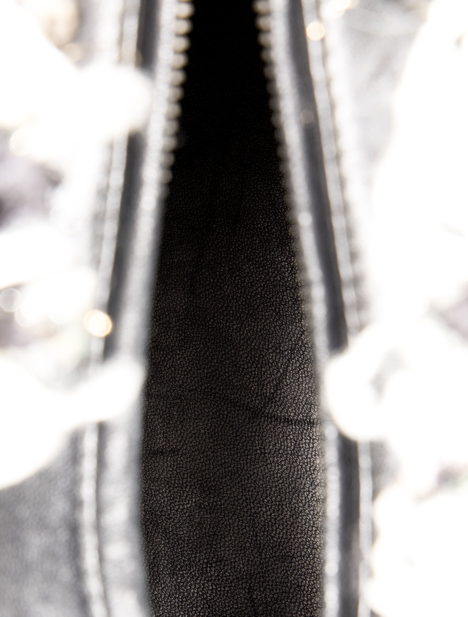 Christian Dior Tweed Medium Lady Dior Bag Medium - Black Handle