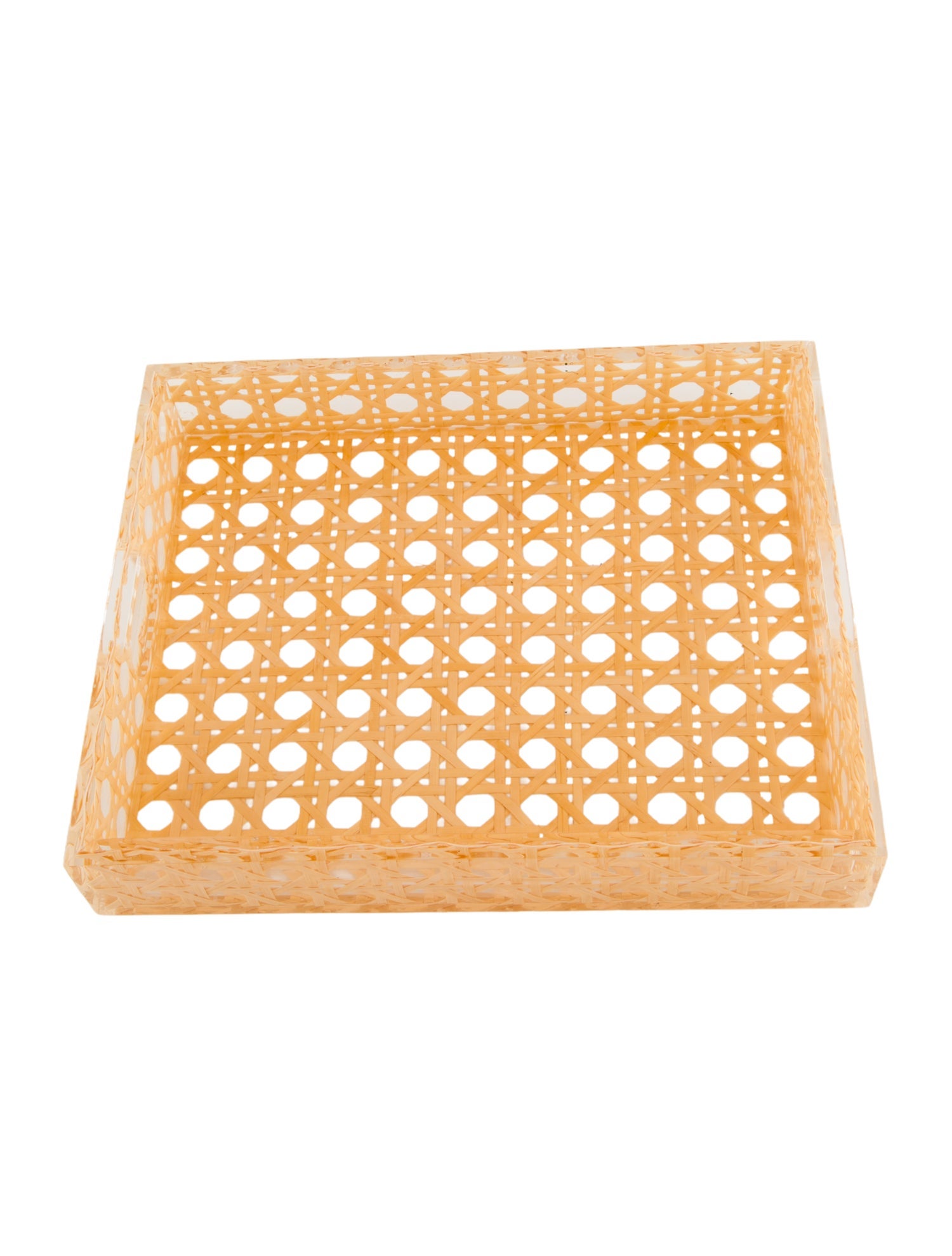 Christian Dior Rattan Cannage Provence Tray - Neutrals Decorative