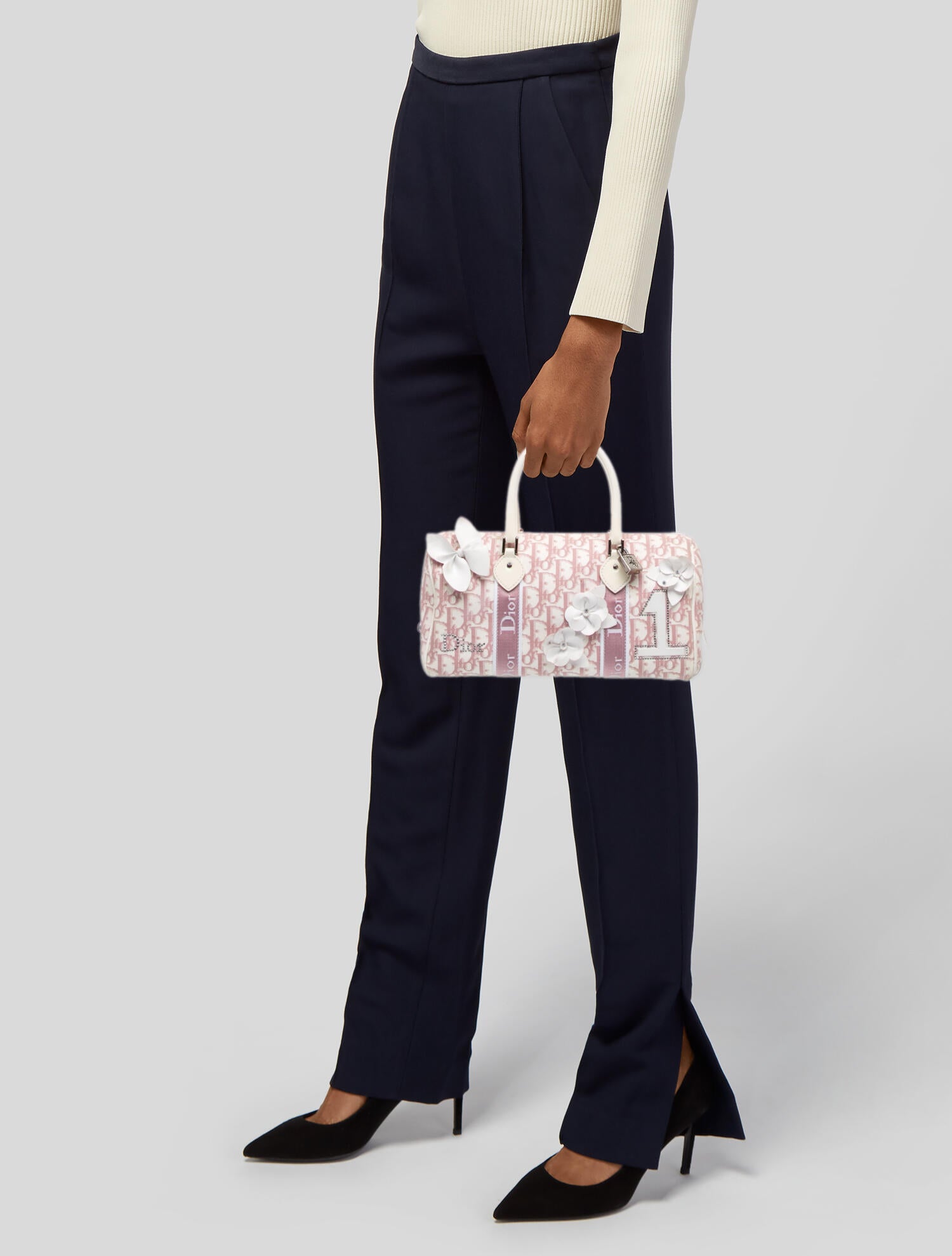 Celine Teen Triomphe Panier Basket - Neutrals Handle Bags
