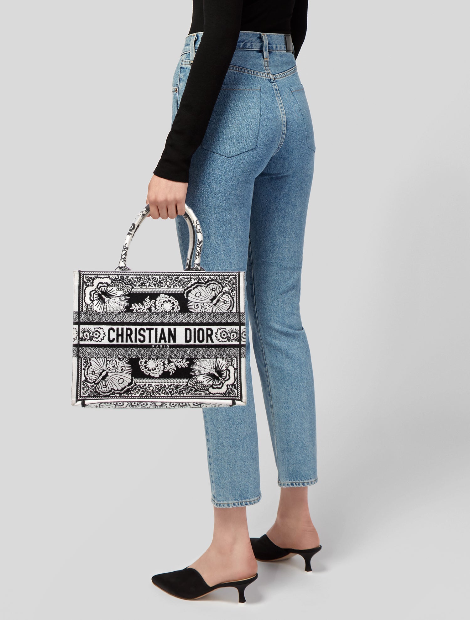 Christian Dior x Jamilla Okubo Mini Lady Dior Art Bag - Blue