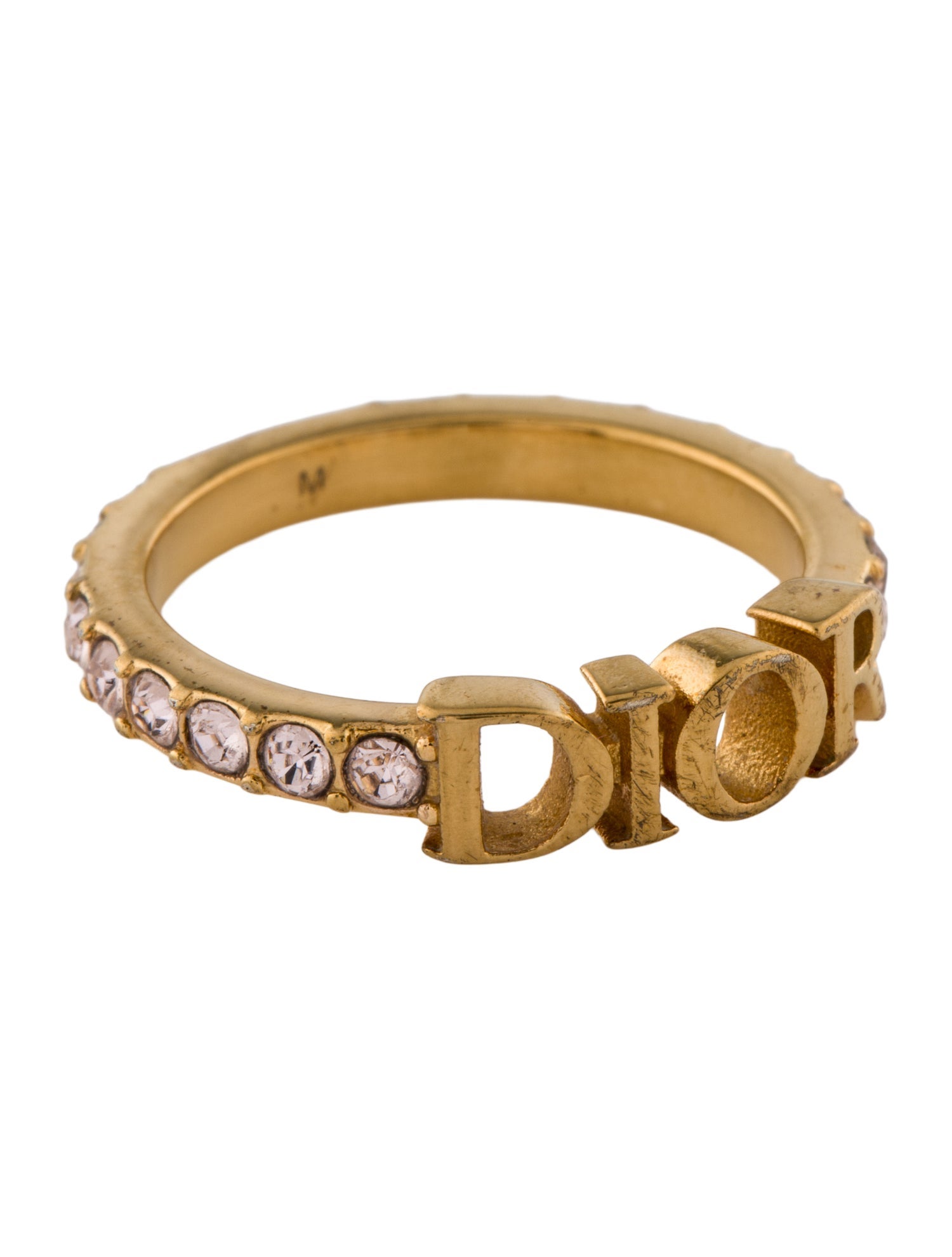 Christian Dior Crystal Dio(r)evolution Band Ring