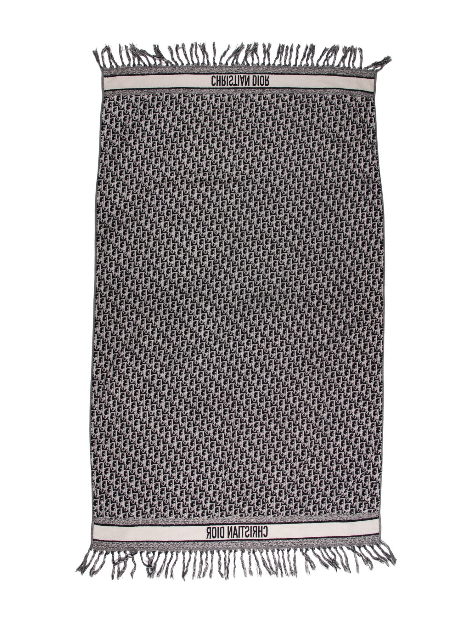 Christian Dior Oblique Beach Towel