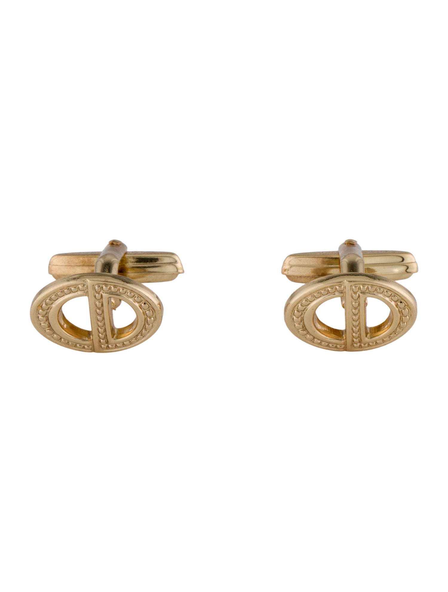Christian Dior Vintage CD Cufflinks