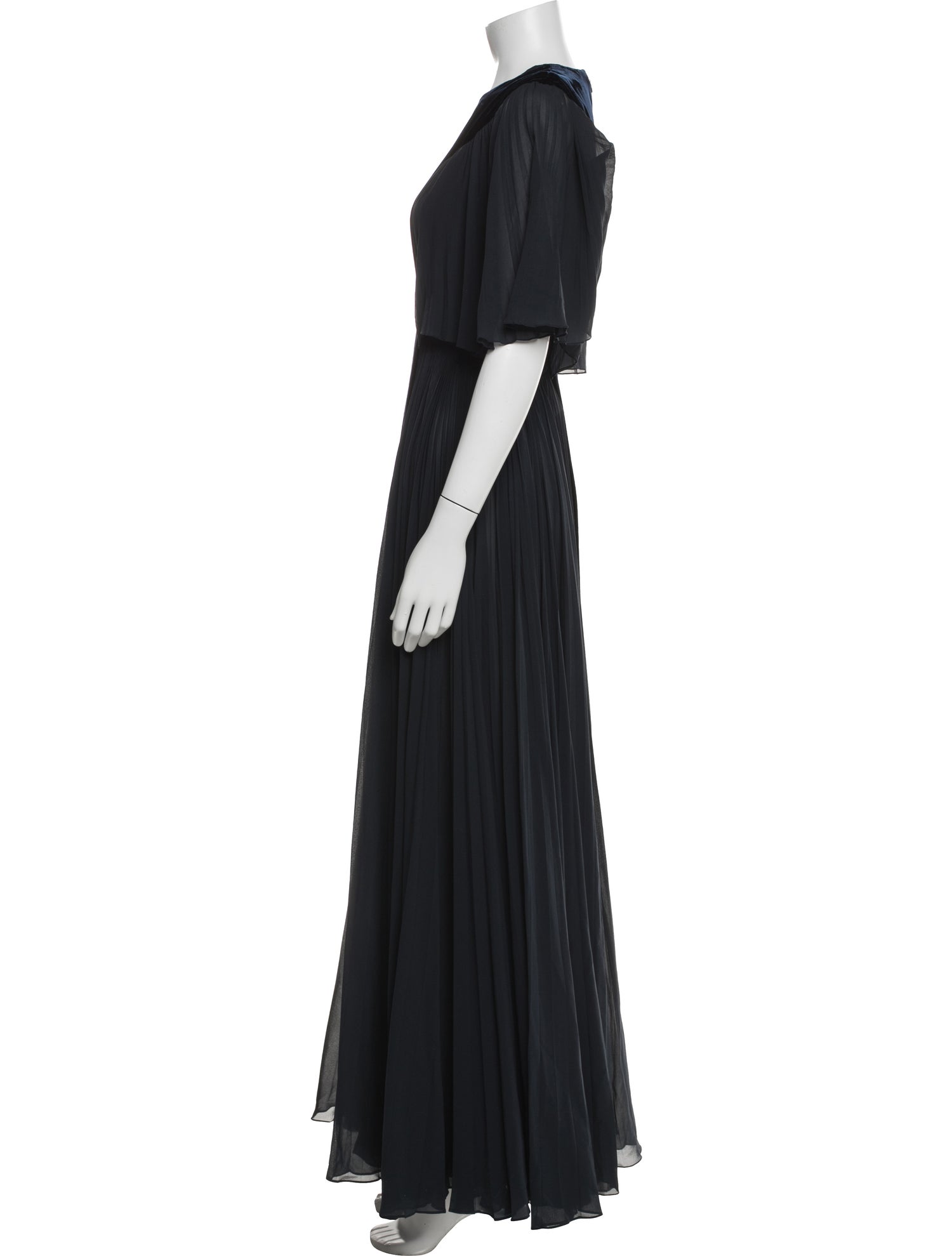 dior maxi dress 65419 auth CHRISTIAN DIOR copper 2020 LUREX 3/4 SLEEVE GOWN Maxi Dress 38 S