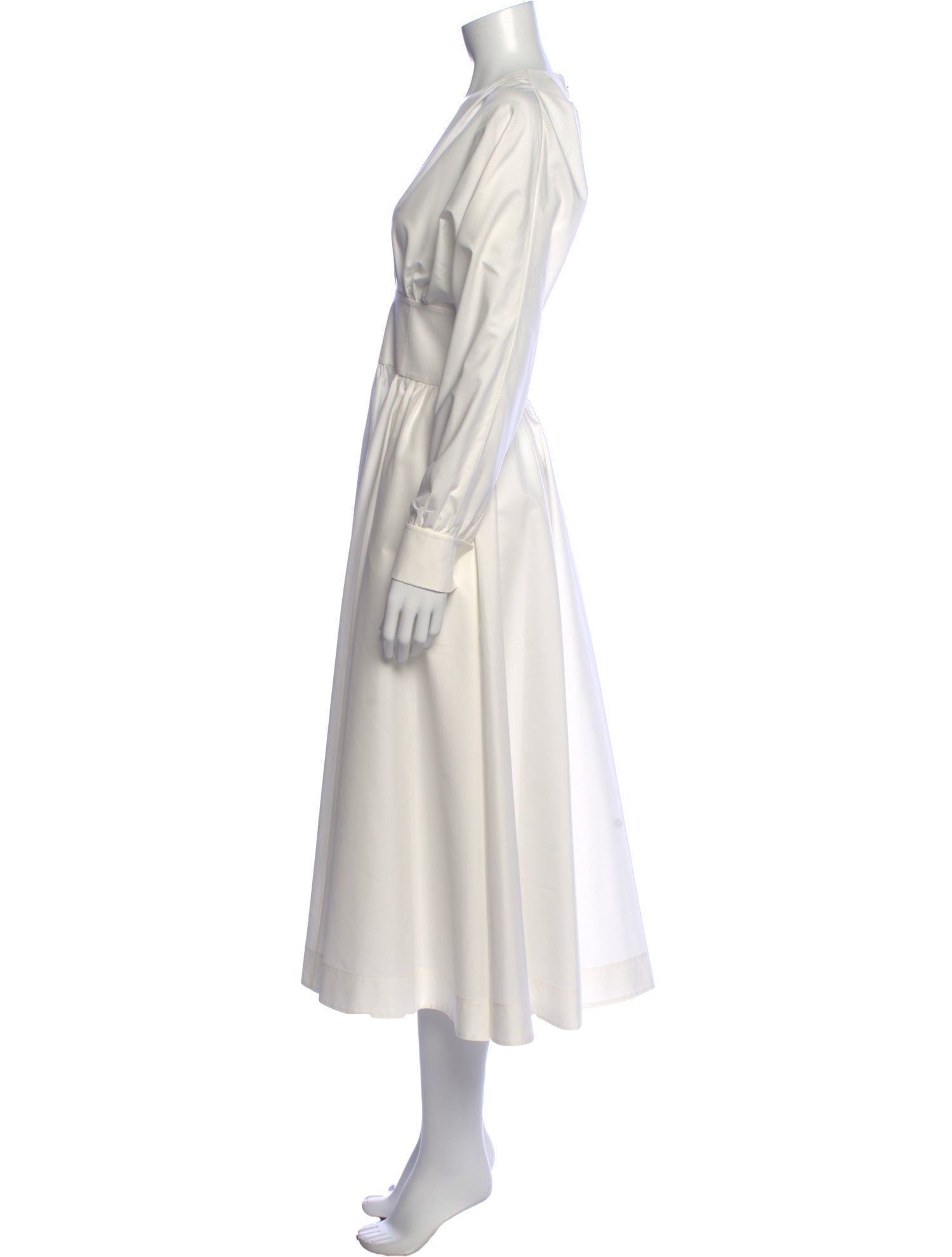 Christian Dior V-Neck Midi Length Dress w/ Tags