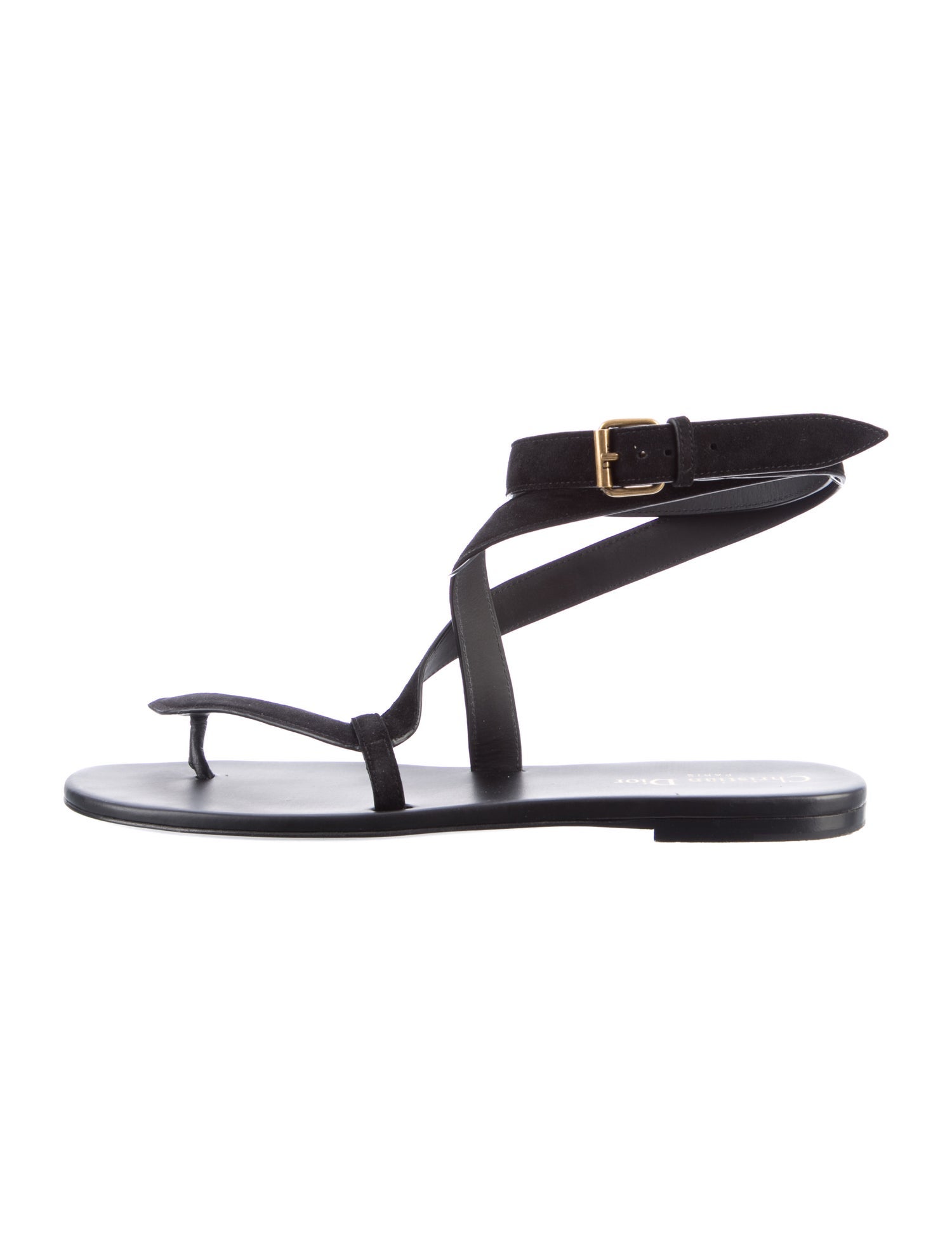 Christian Dior Suede Gladiator Sandals