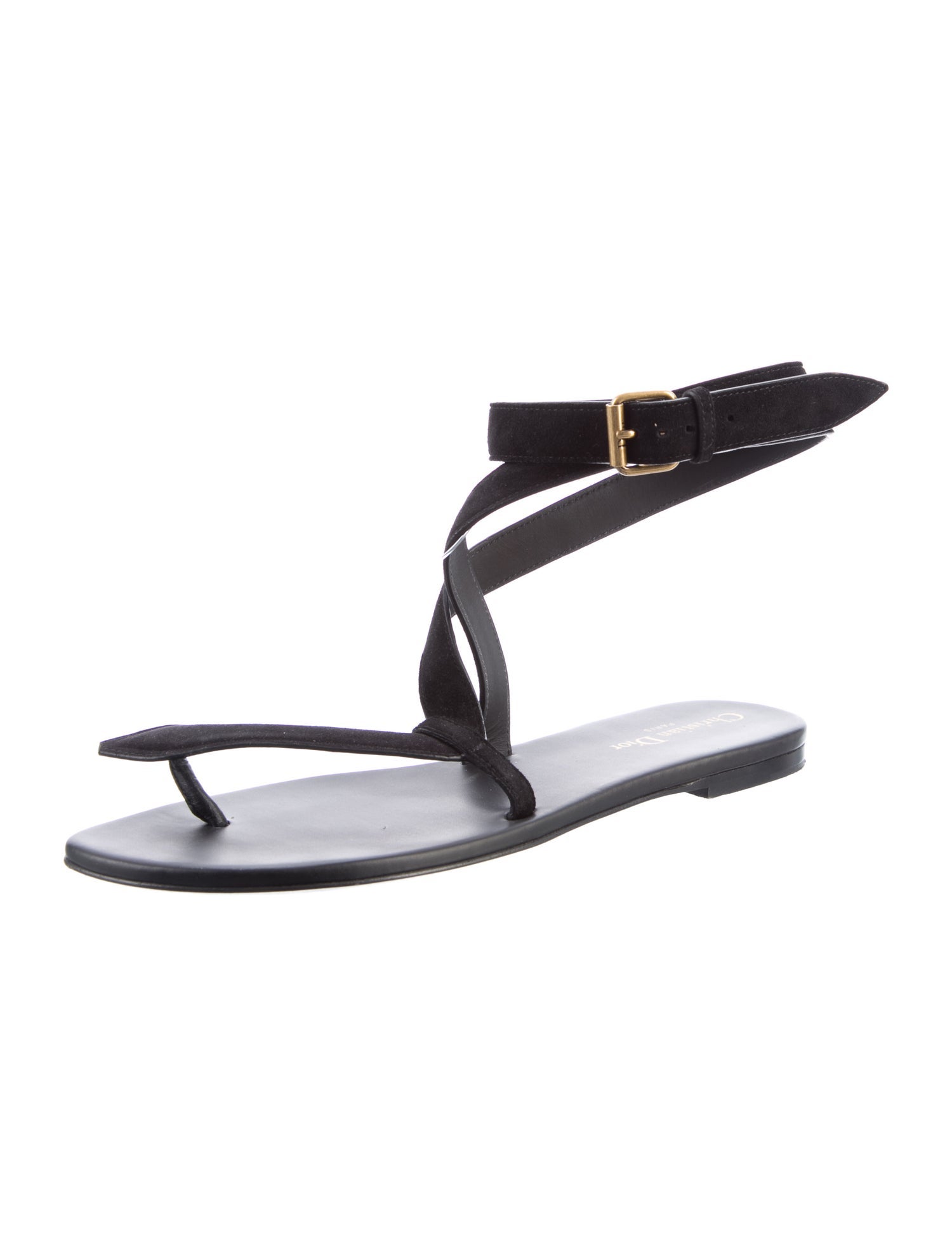Christian Dior Suede Gladiator Sandals