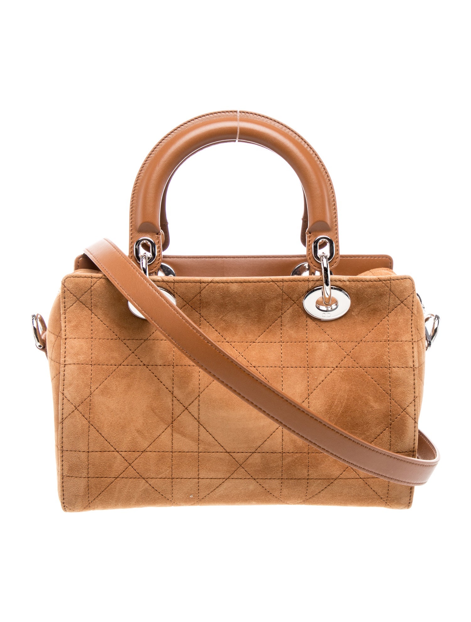 Christian Dior Cannage Granville Small 2026 - Brown Handle Bags